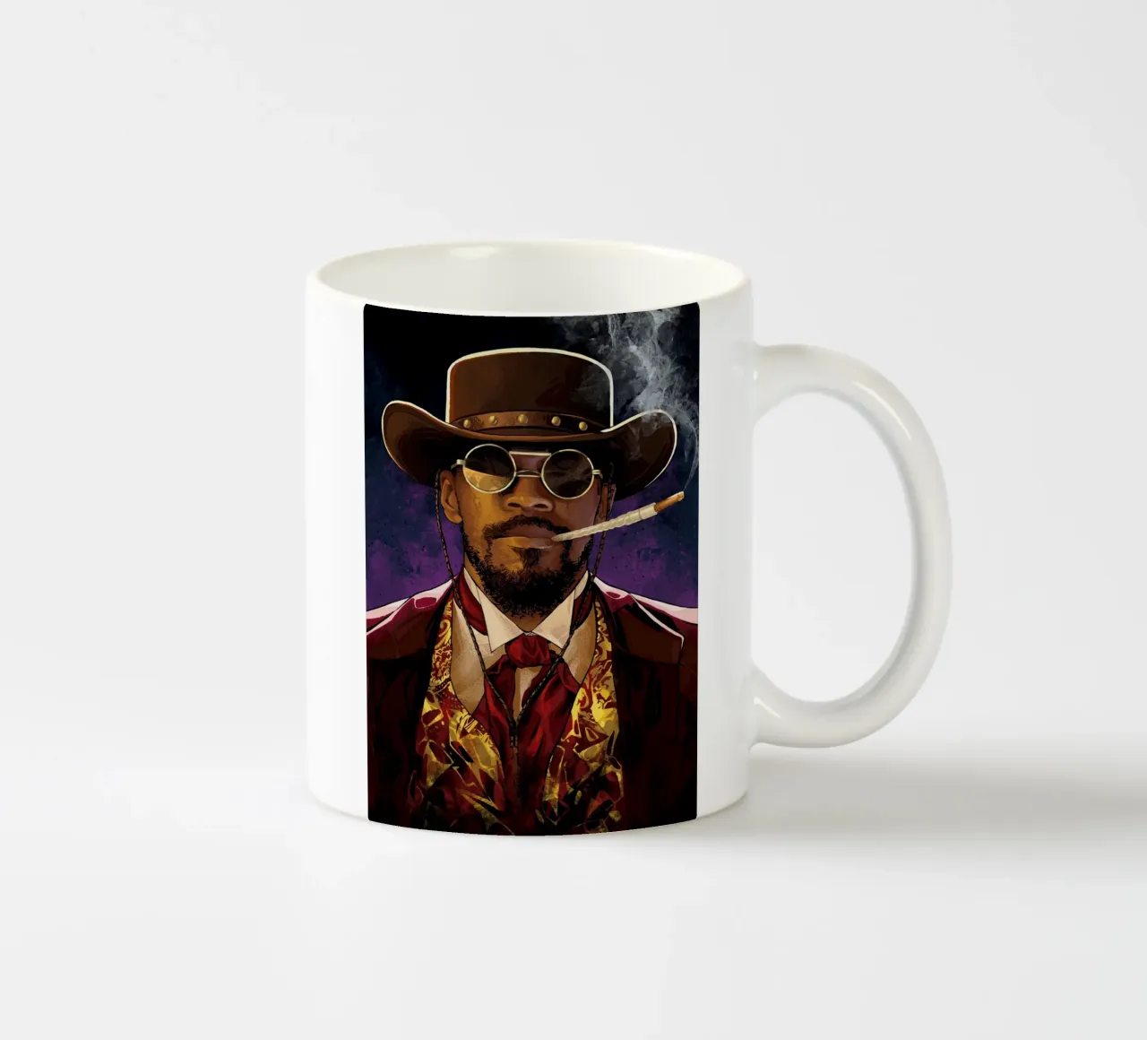 Django Unchained tazza in ceramica da nabakumov