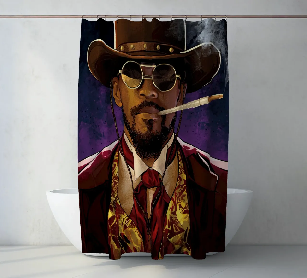 Django Unchained tenda da doccia da nabakumov