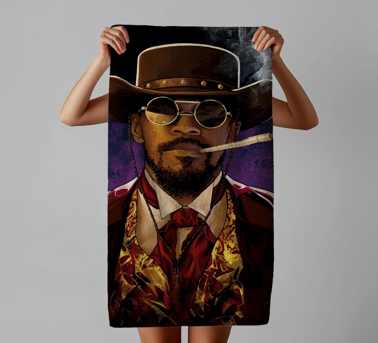 Django Unchained asciugamano da bagno da nabakumov
