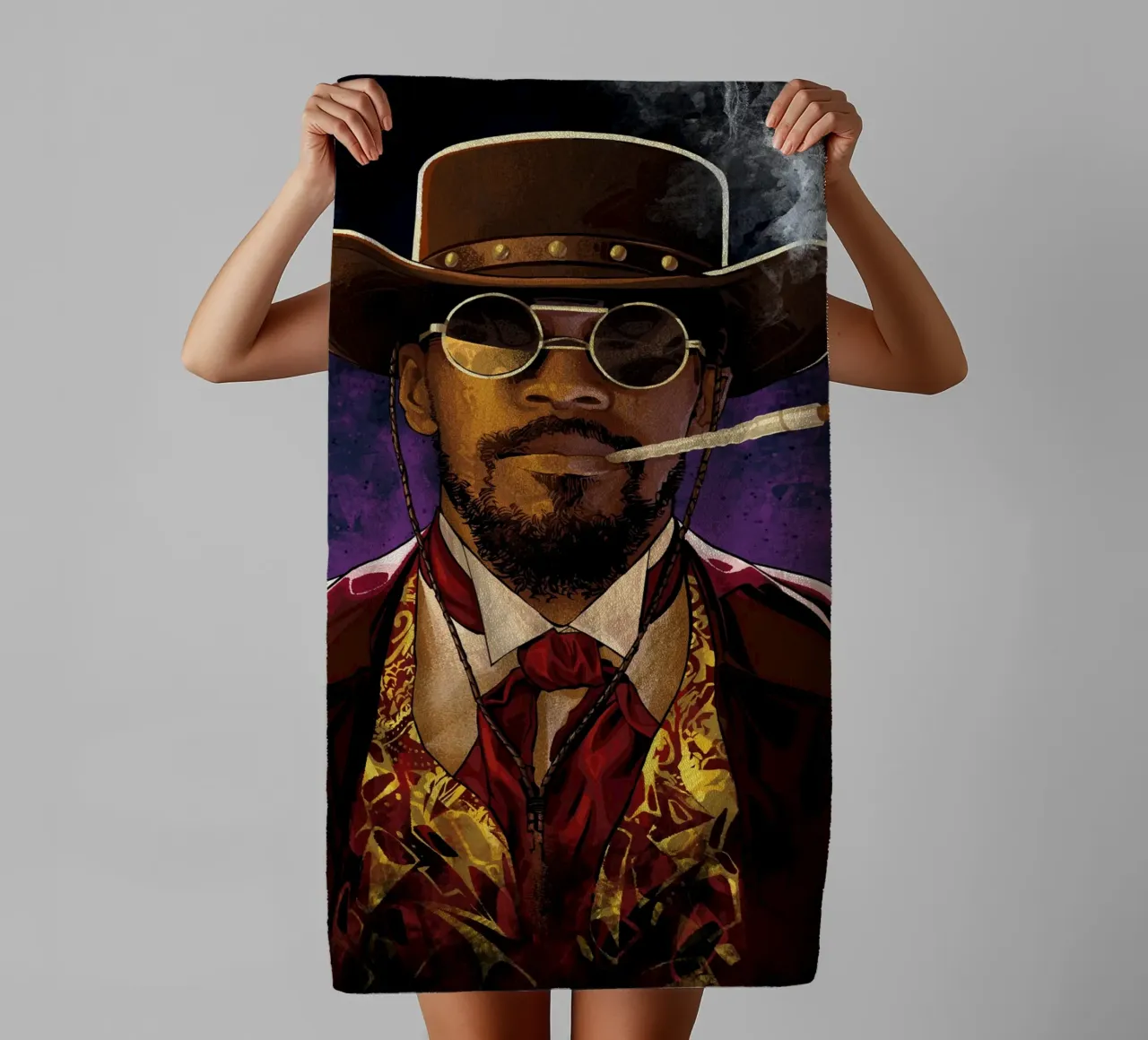 Django Unchained asciugamano da bagno da nabakumov