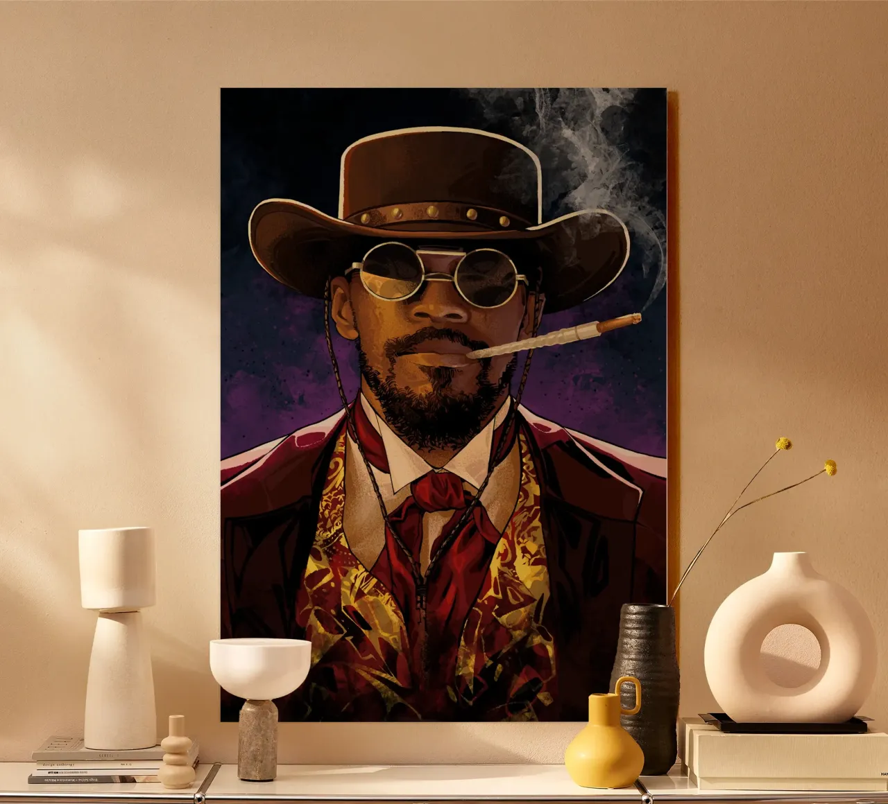 Django Unchained alu-dibond by nabakumov