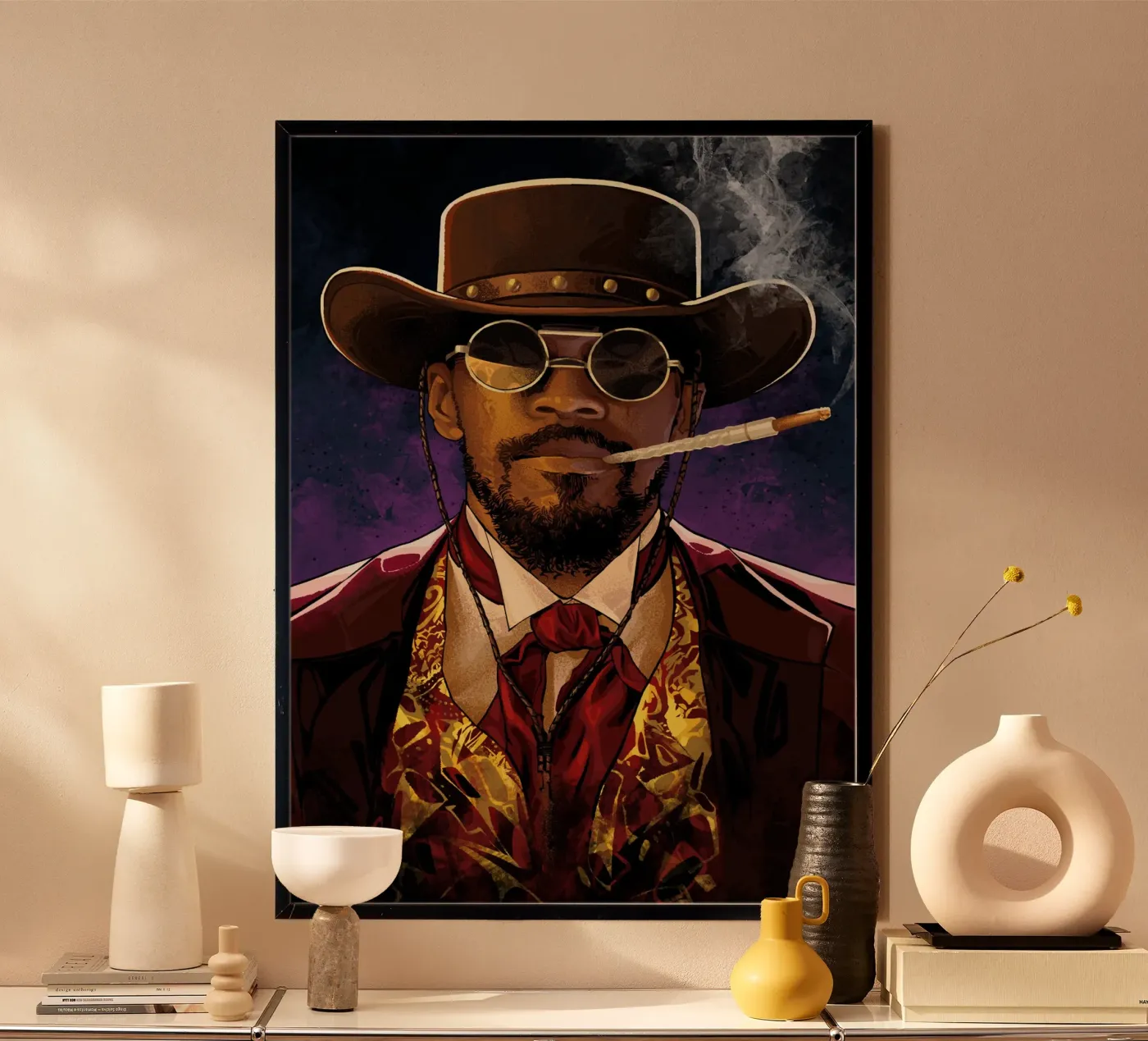 Django Unchained poster da nabakumov