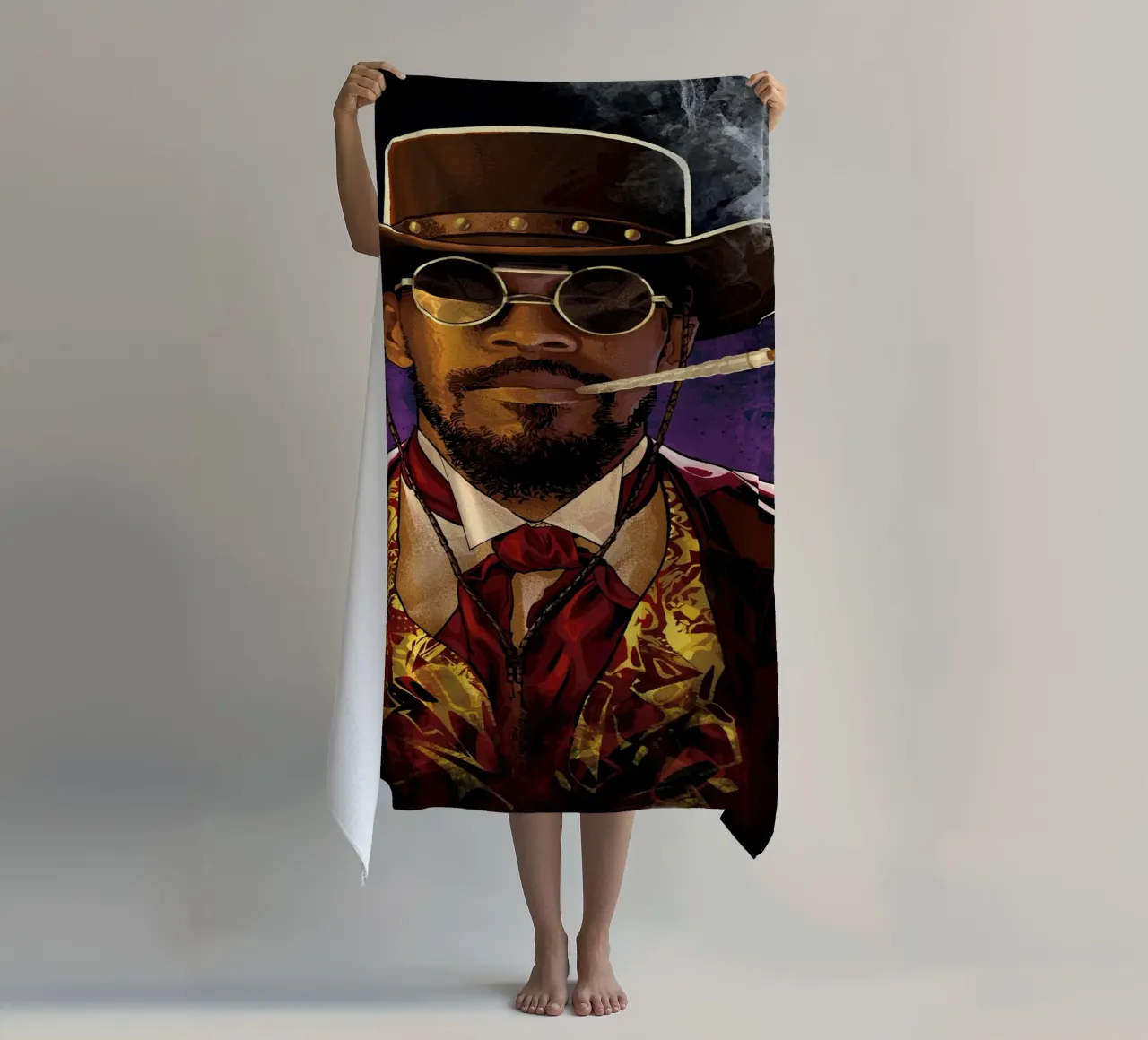 Django Unchained serviette de plage de nabakumov