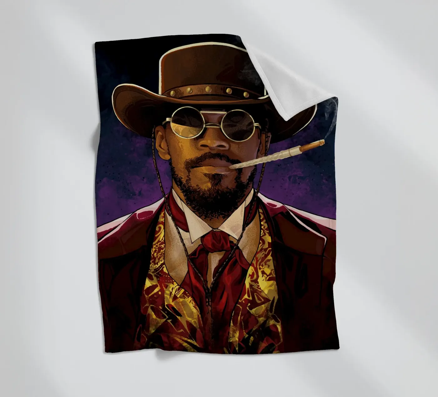 Django Unchained Fleecedecke von nabakumov