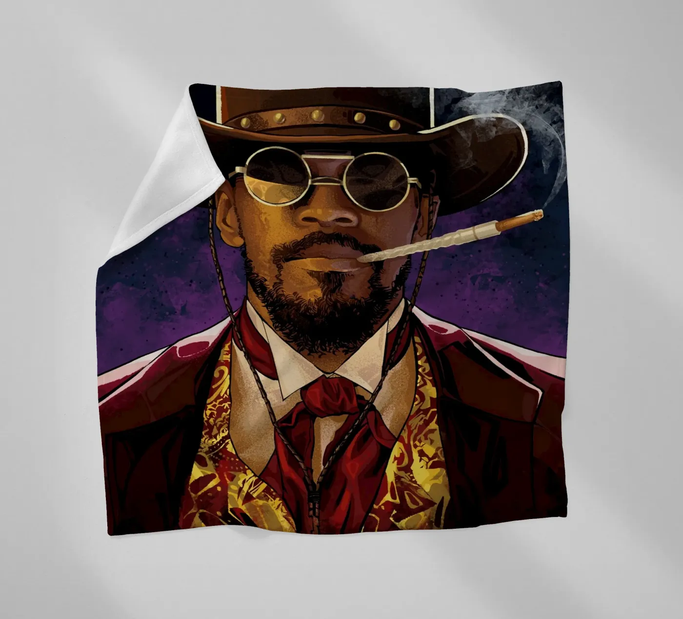 Django Unchained Fleecedecke von nabakumov