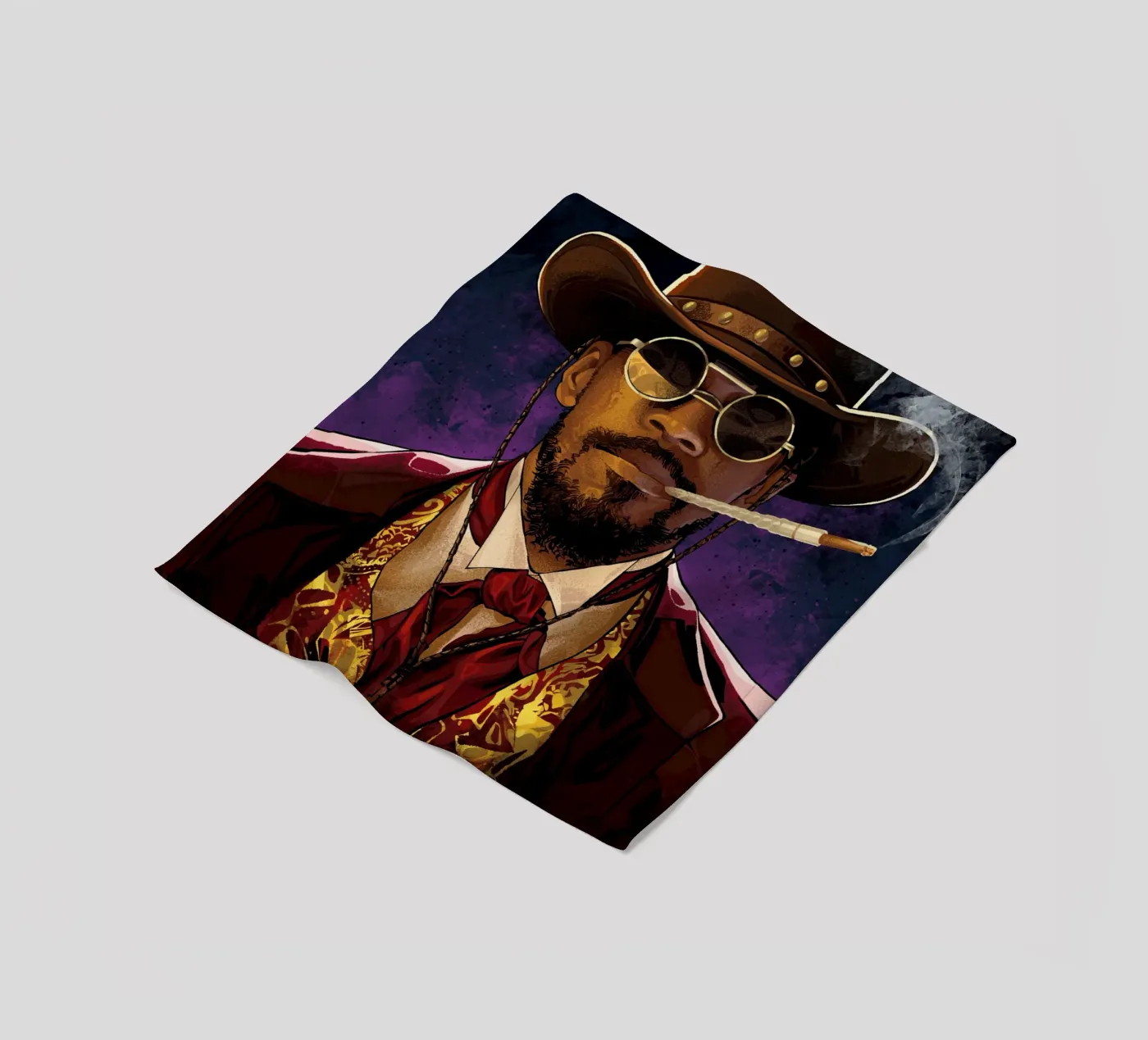 Django Unchained Fleecedecke von nabakumov