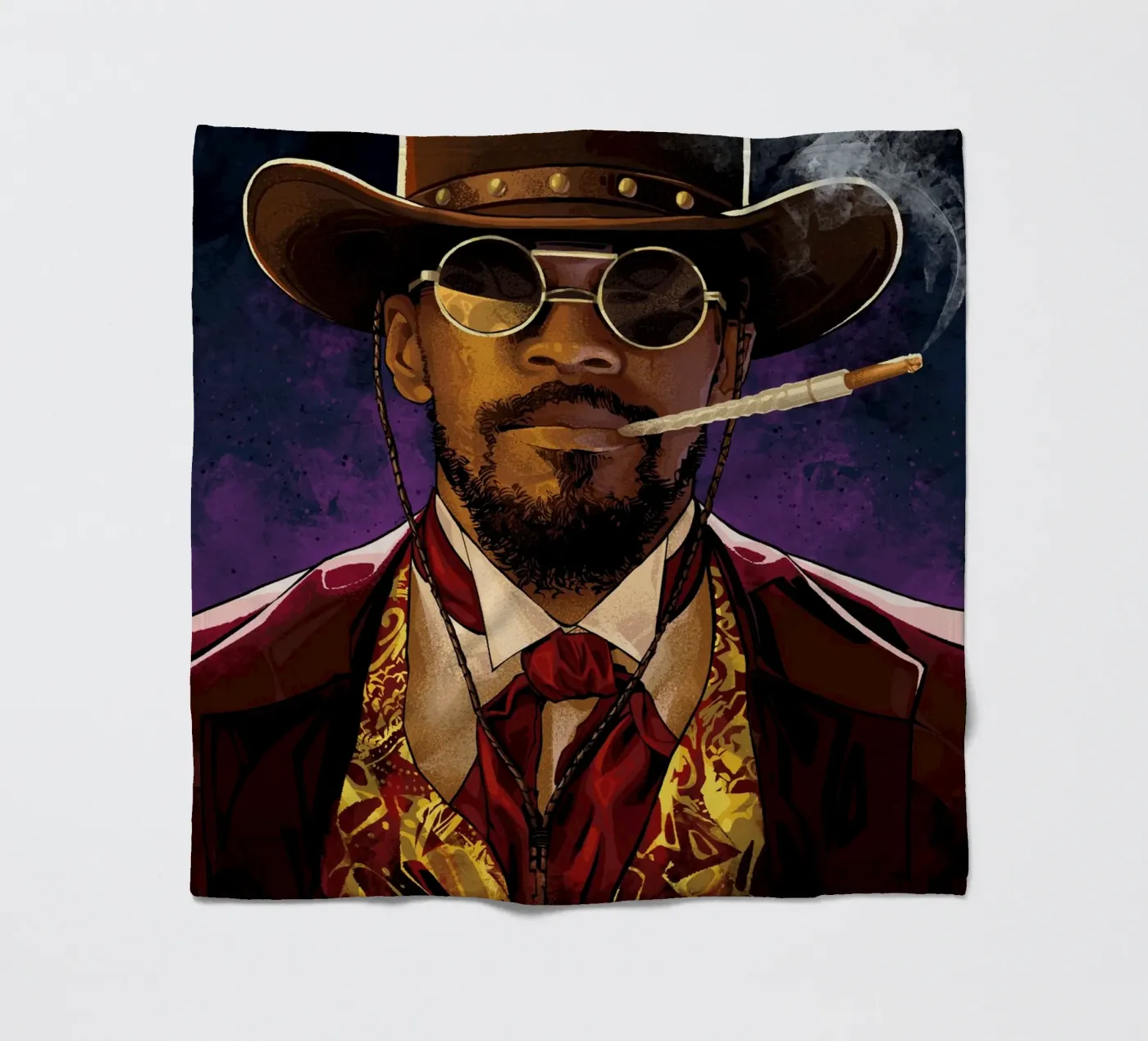 Django Unchained Fleecedecke von nabakumov