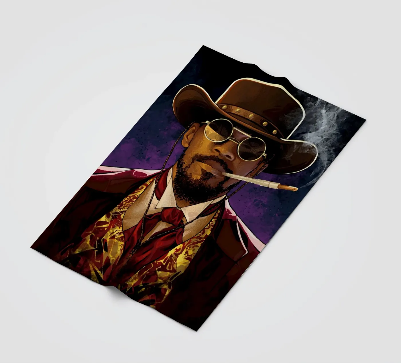 Django Unchained Fleecedecke von nabakumov