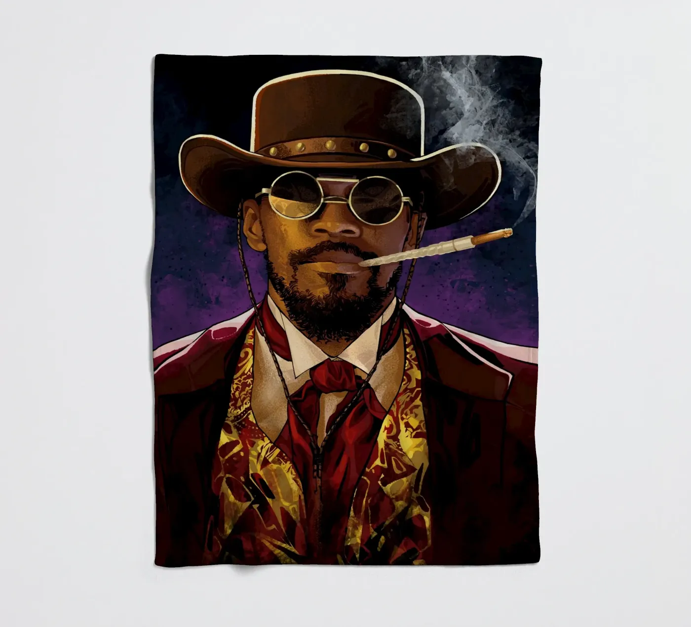 Django Unchained Fleecedecke von nabakumov