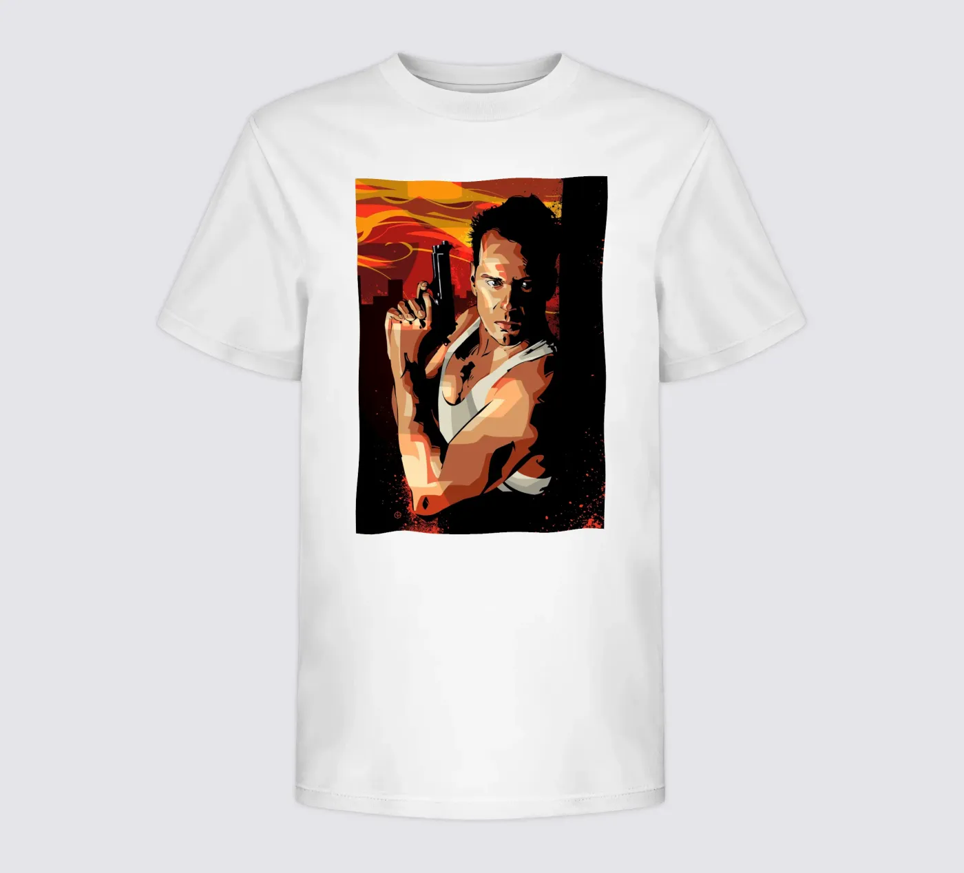Die Hard t-shirt bambini da nabakumov