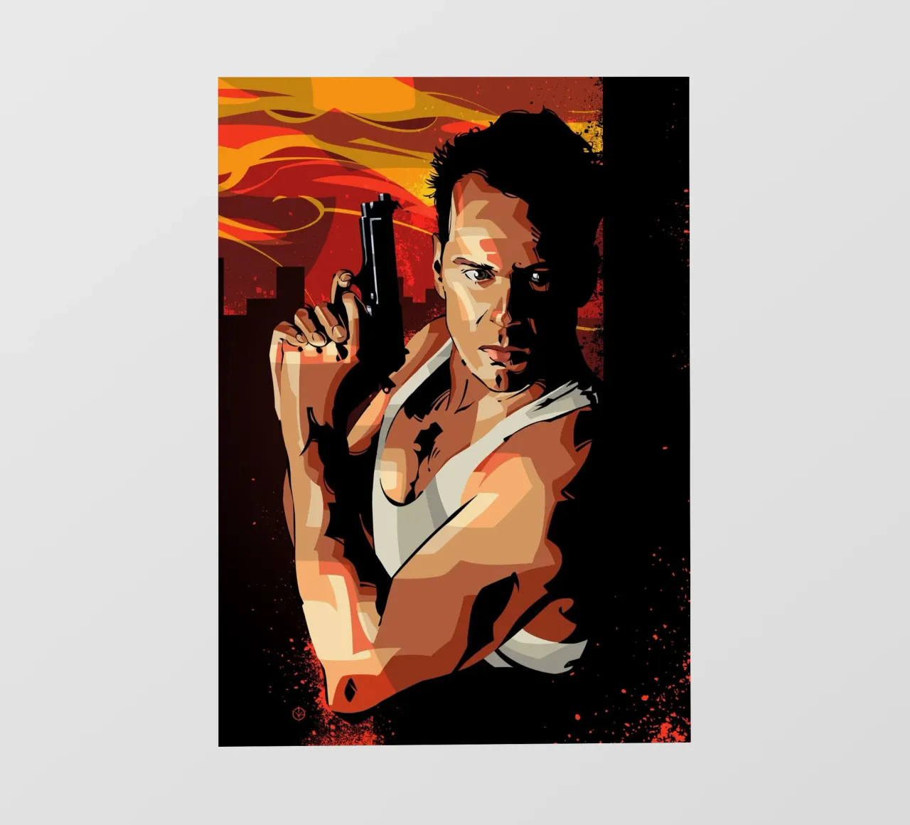 Die Hard fotobehang van nabakumov