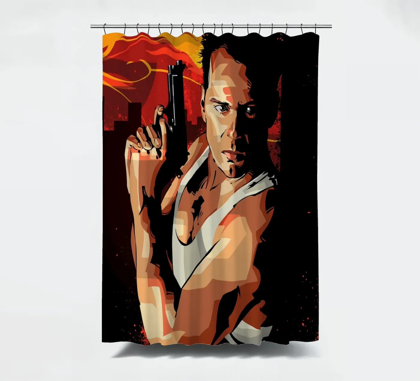 Die Hard Duschvorhang von nabakumov