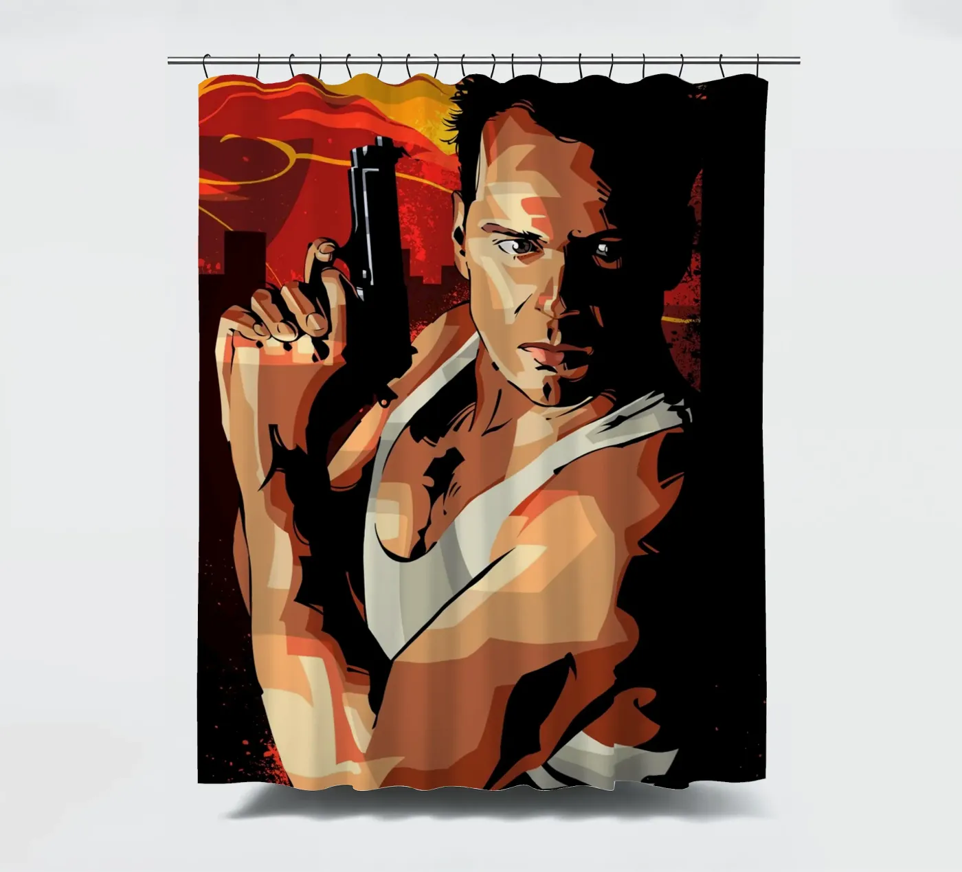 Die Hard Duschvorhang von nabakumov