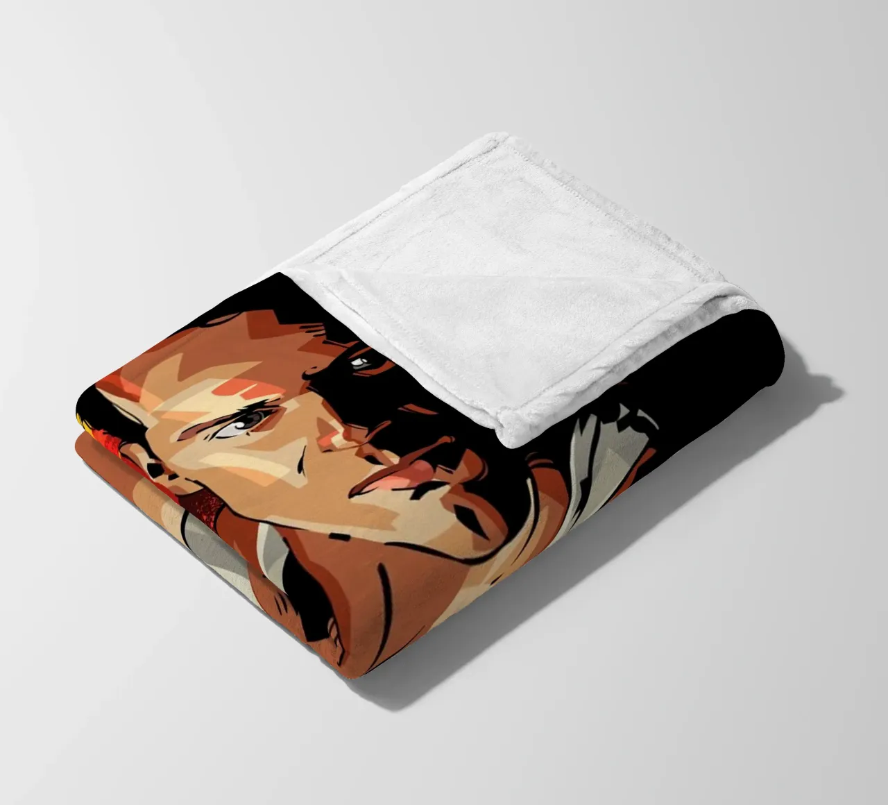 Die Hard fleece blanket by nabakumov