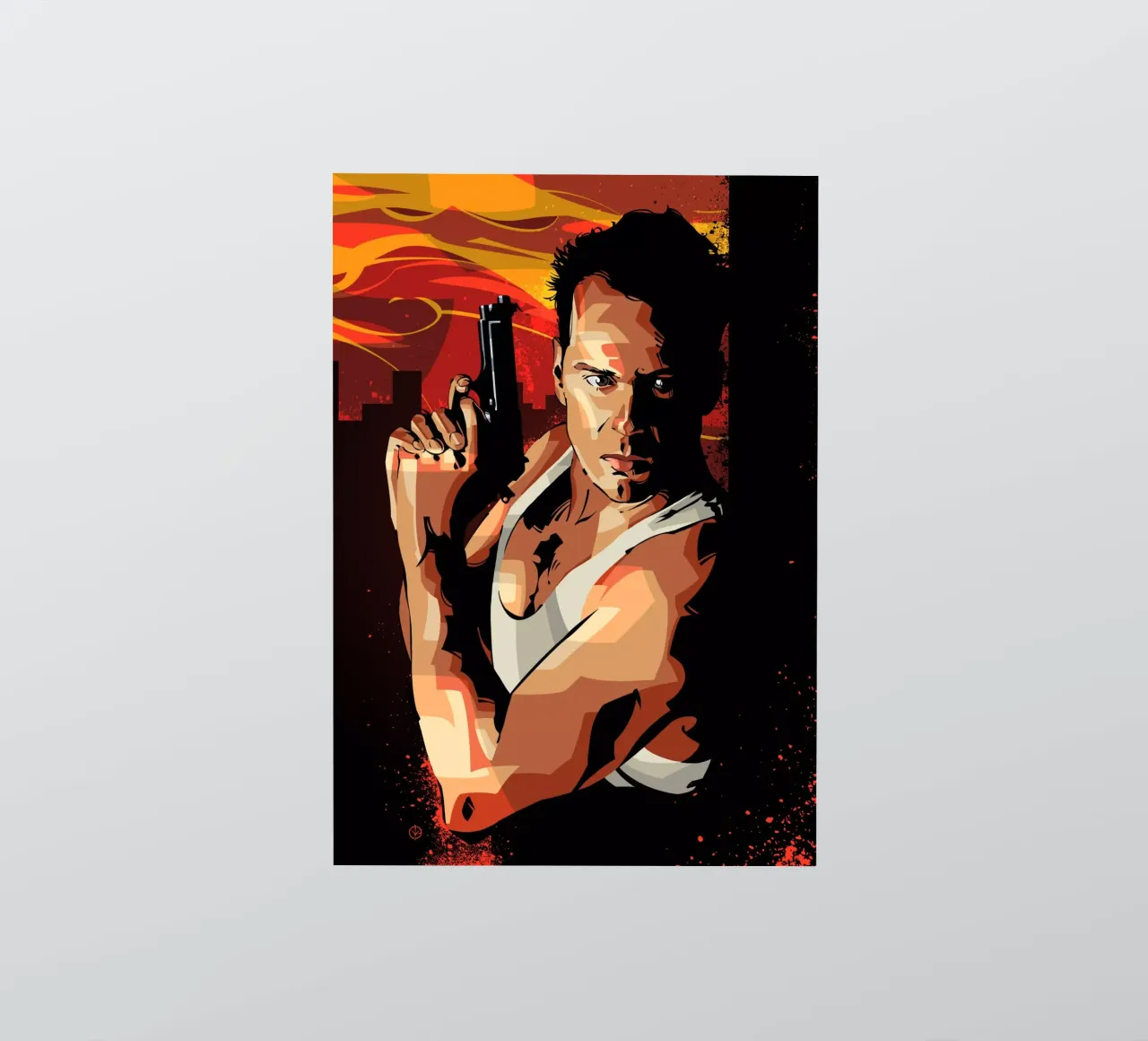 Die Hard adesivo da nabakumov