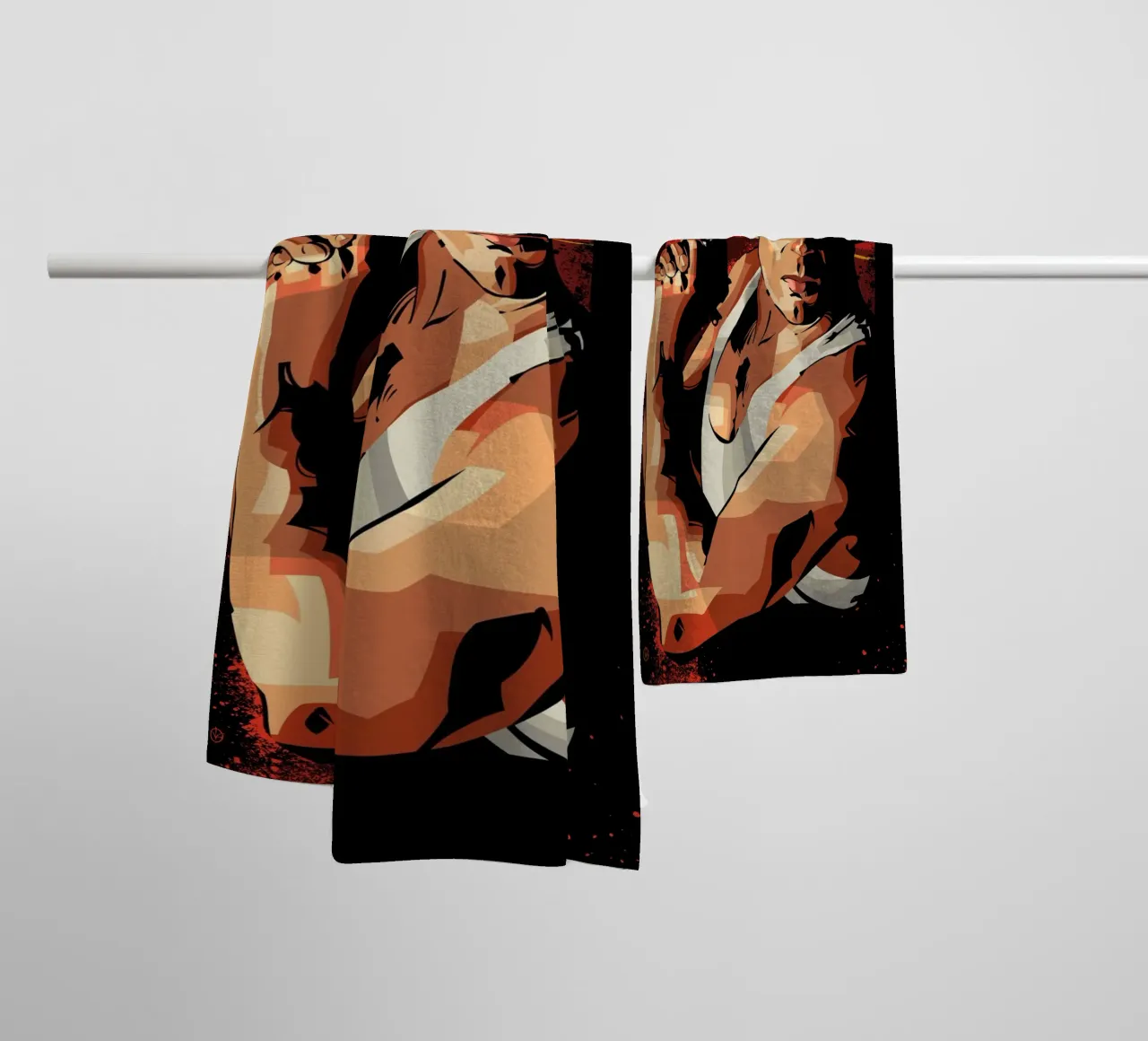 Die Hard towel by nabakumov