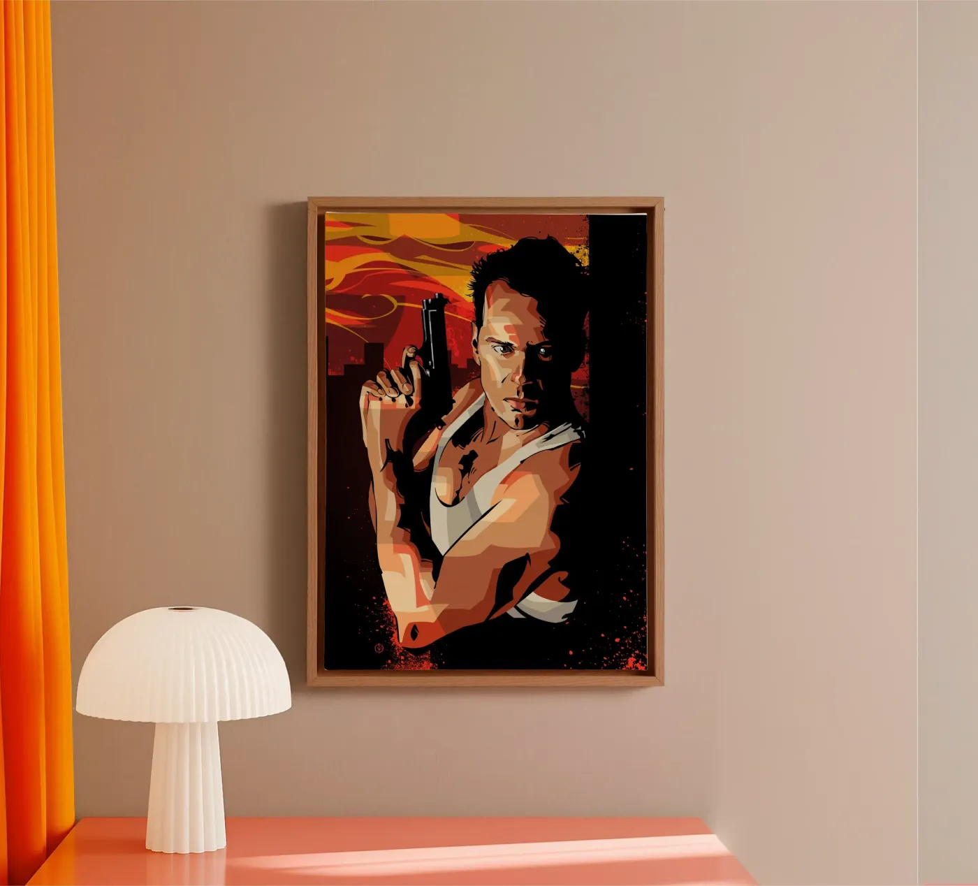 Die Hard canvas van nabakumov