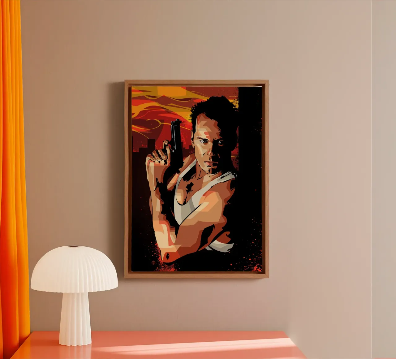 Die Hard canvas van nabakumov