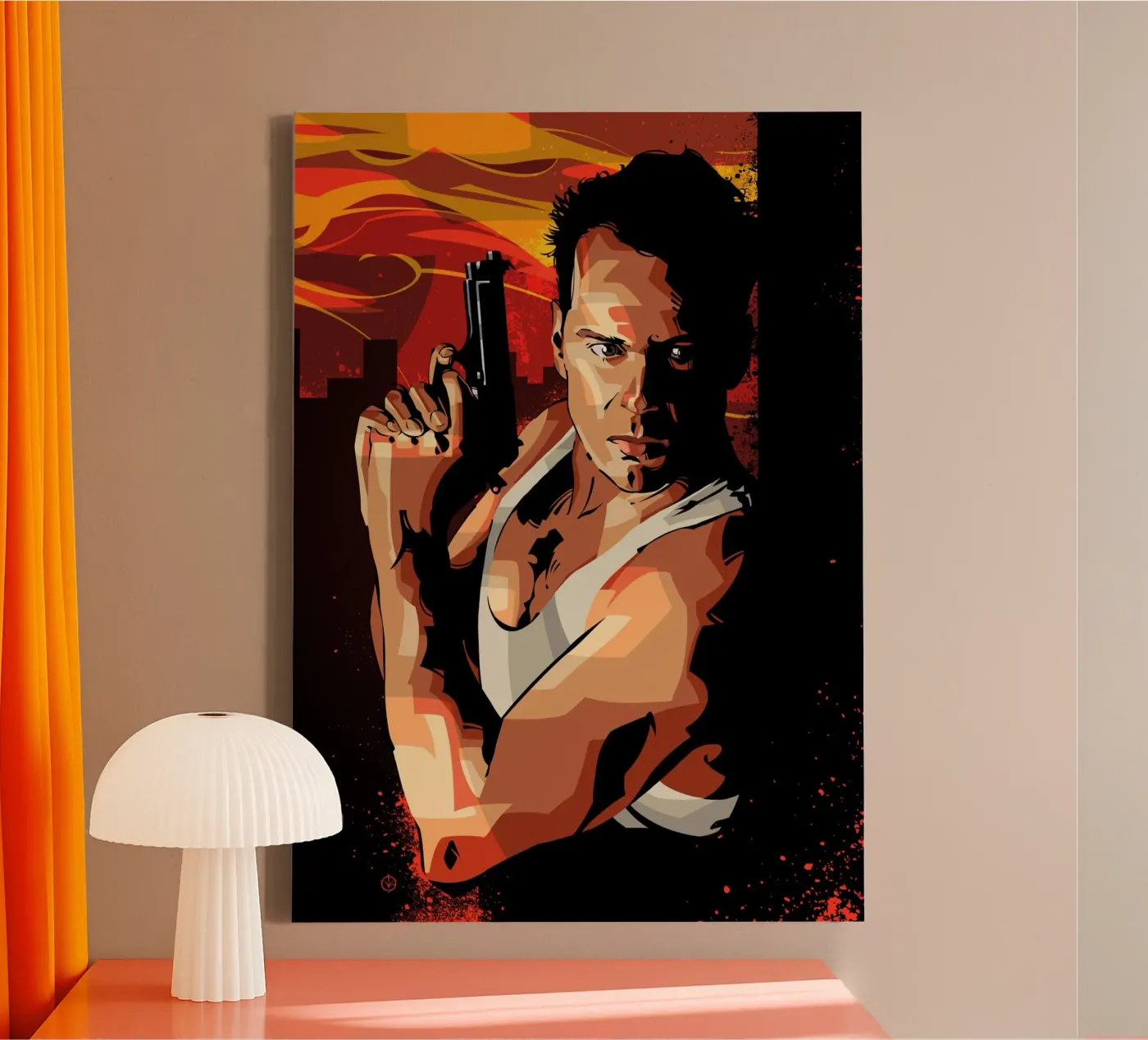 Die Hard Leinwand von nabakumov