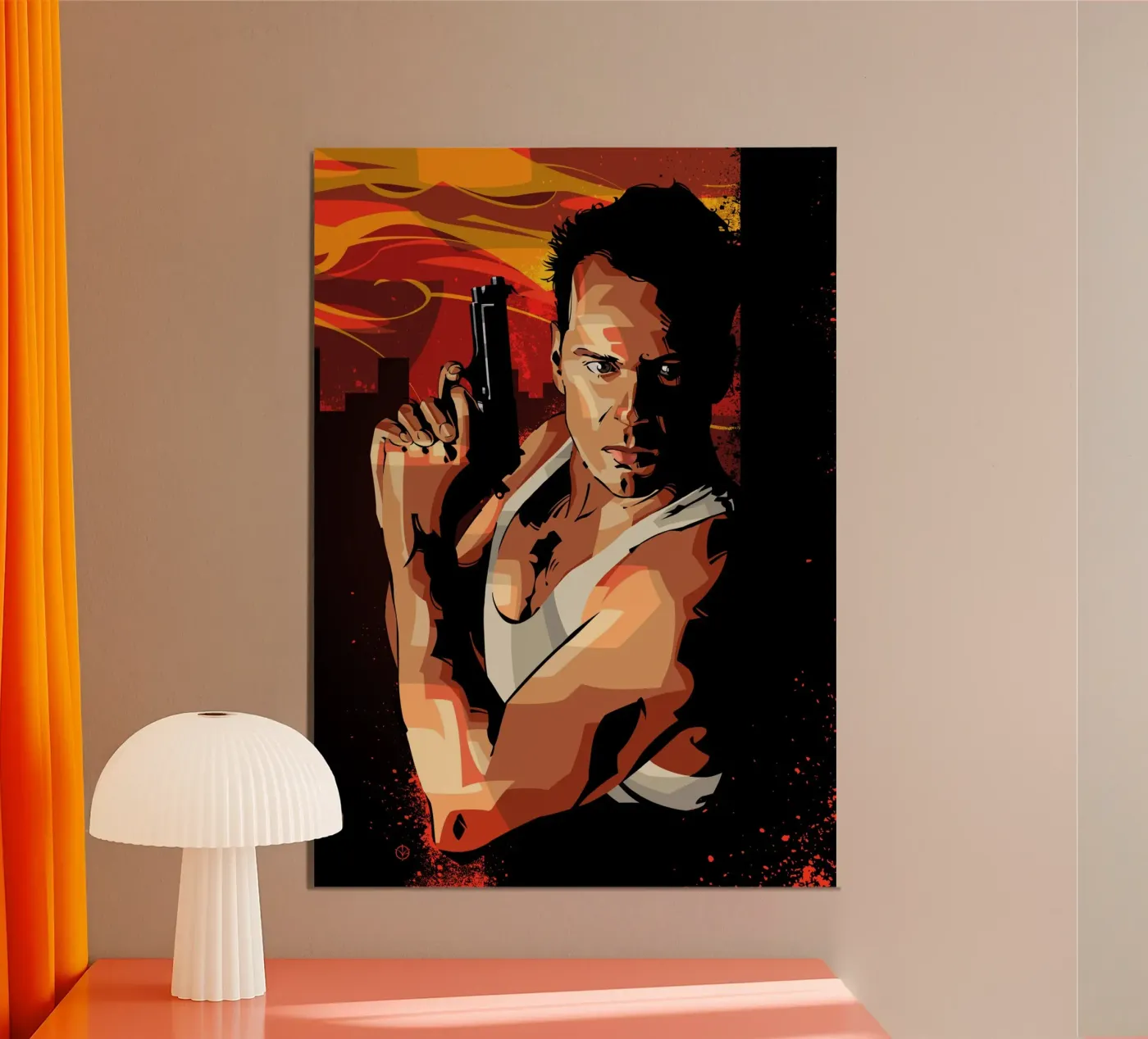 Die Hard poster de nabakumov