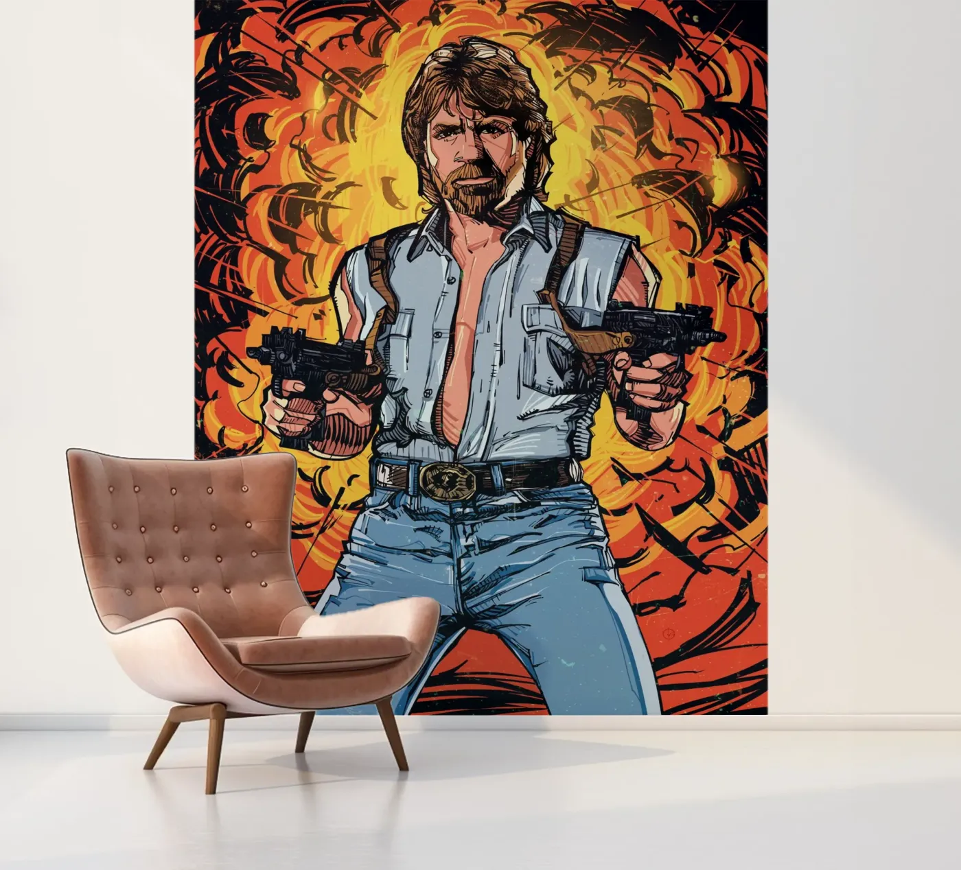 Chuck fotobehang van nabakumov