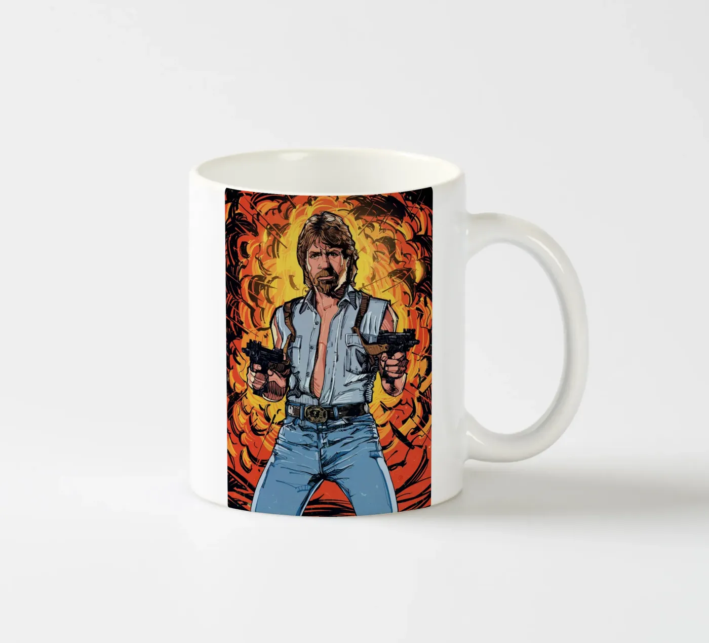 Chuck ceramic mug by nabakumov