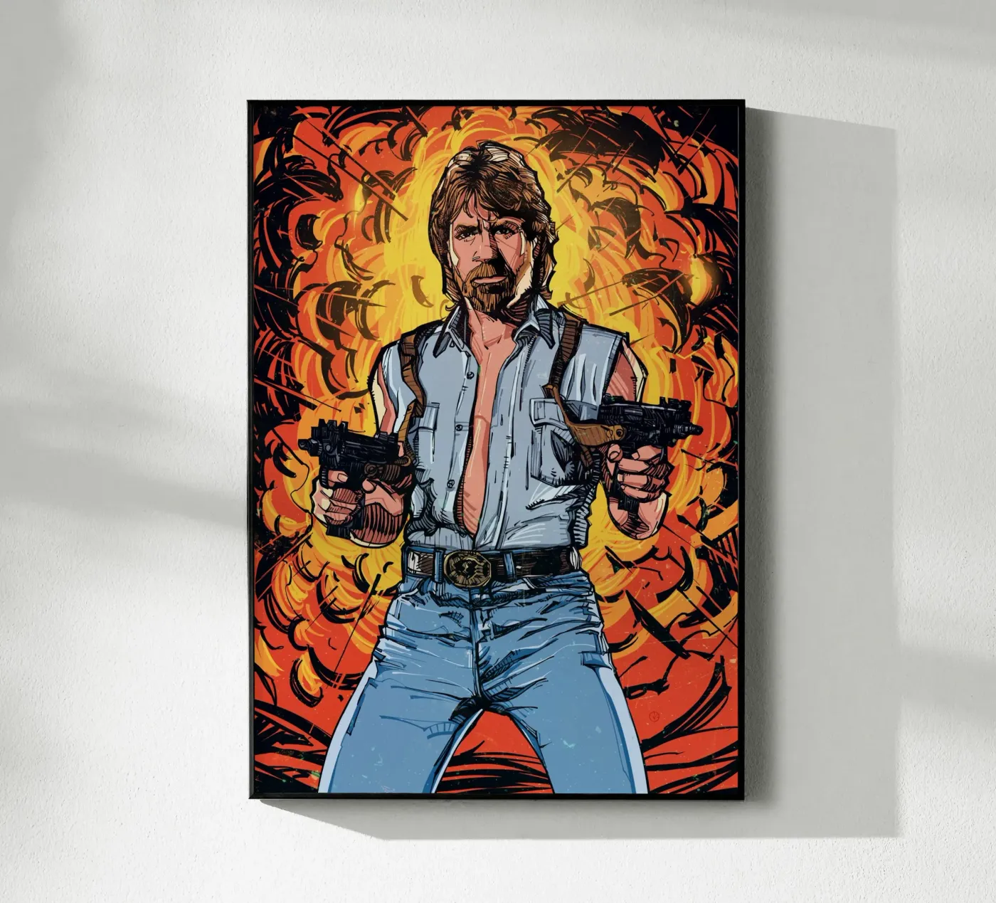 Chuck acrylic glass by nabakumov