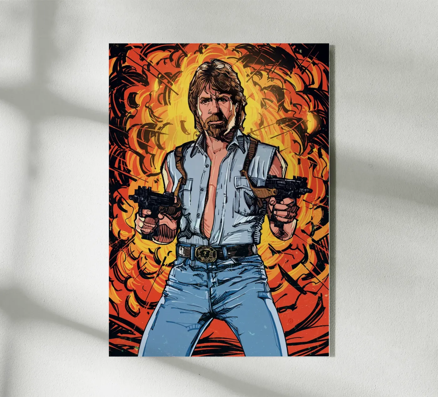 Chuck acrylic glass by nabakumov