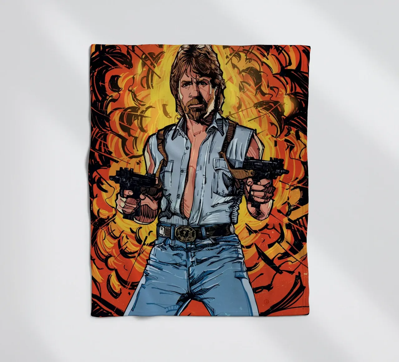 Chuck fleecedeken van nabakumov