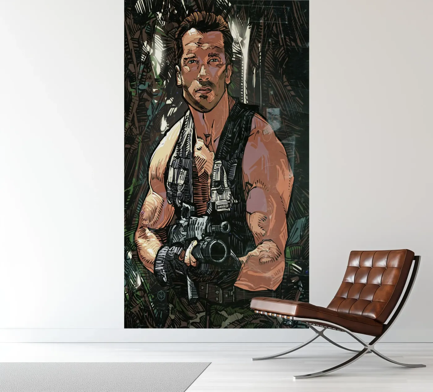 Arnold Predator fotobehang van nabakumov