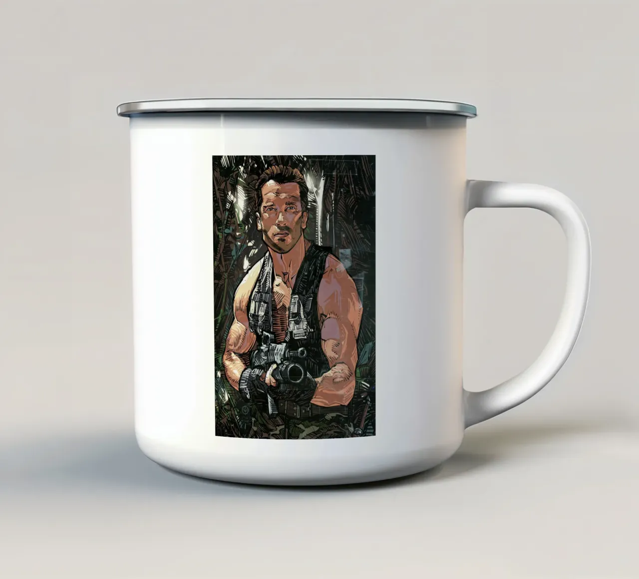 Arnold Predator tazza in smalto da nabakumov