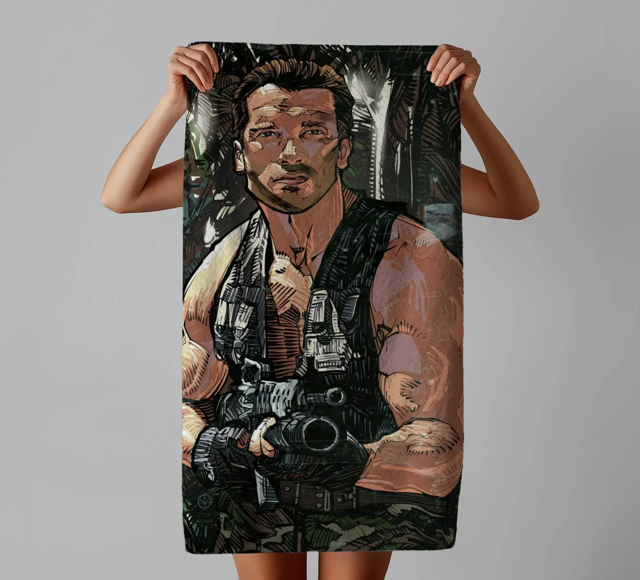 Arnold Predator asciugamano da bagno da nabakumov