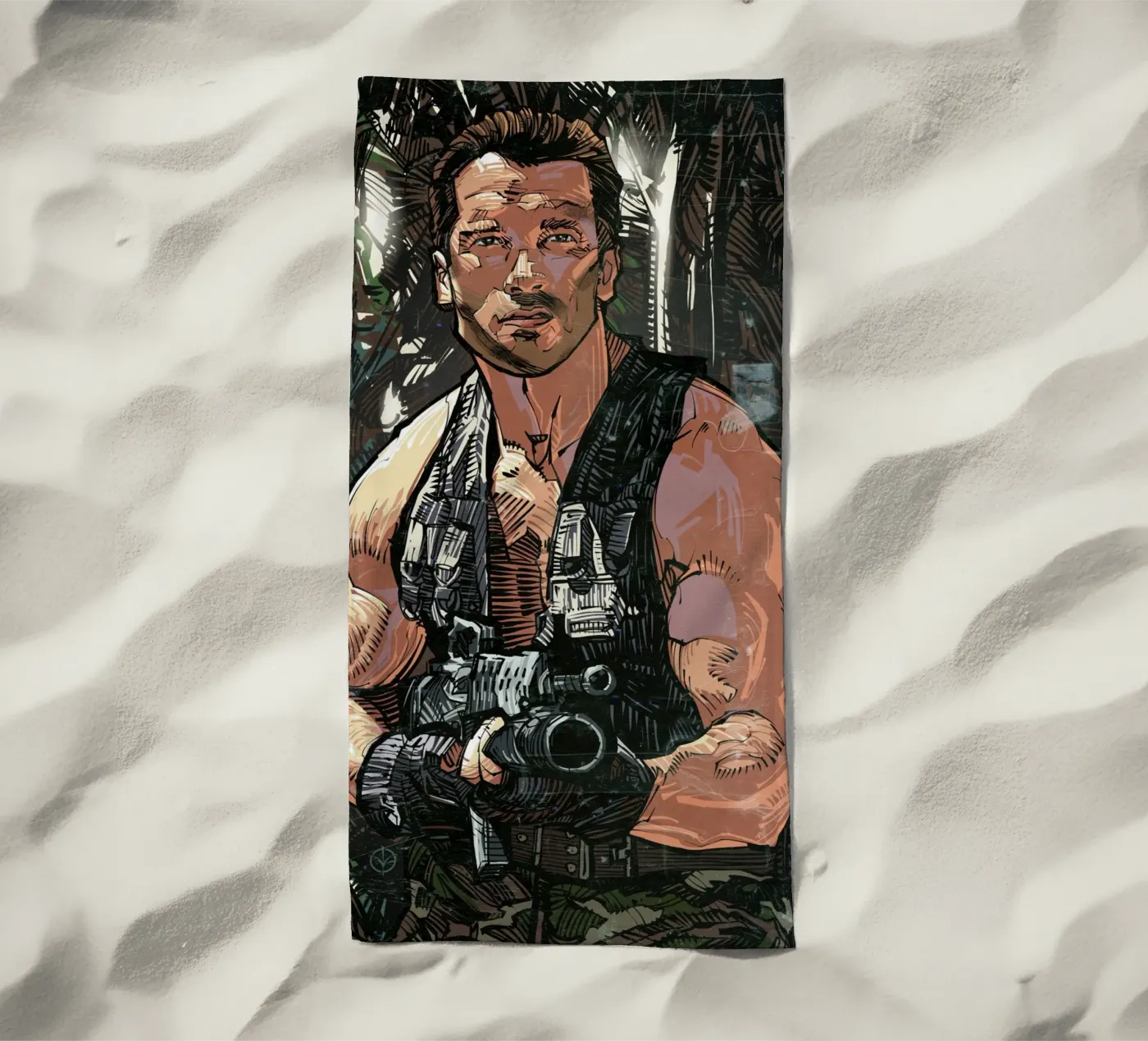 Arnold Predator strandhanddoek van nabakumov