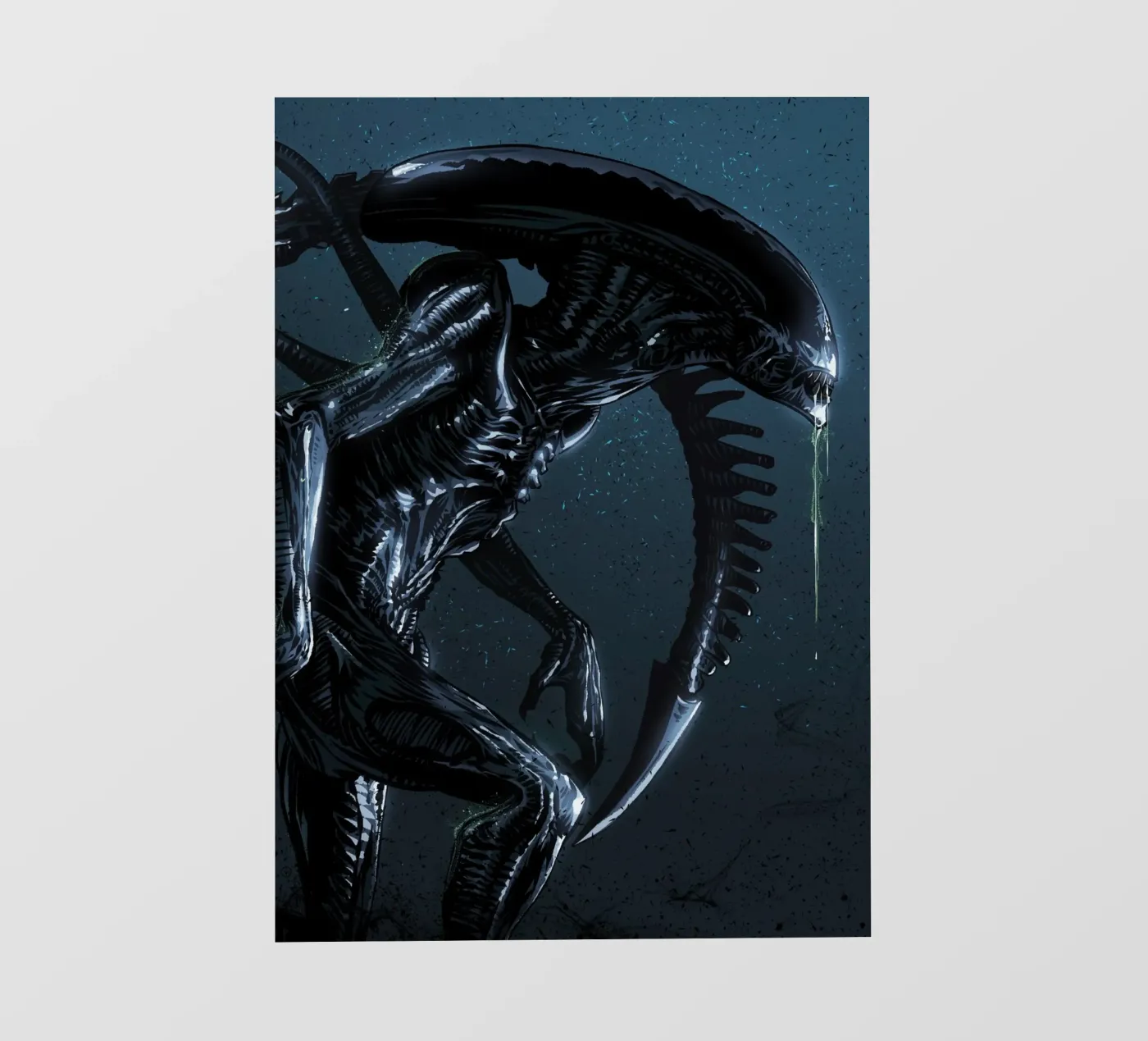 Alien Xenomorph fotobehang van nabakumov