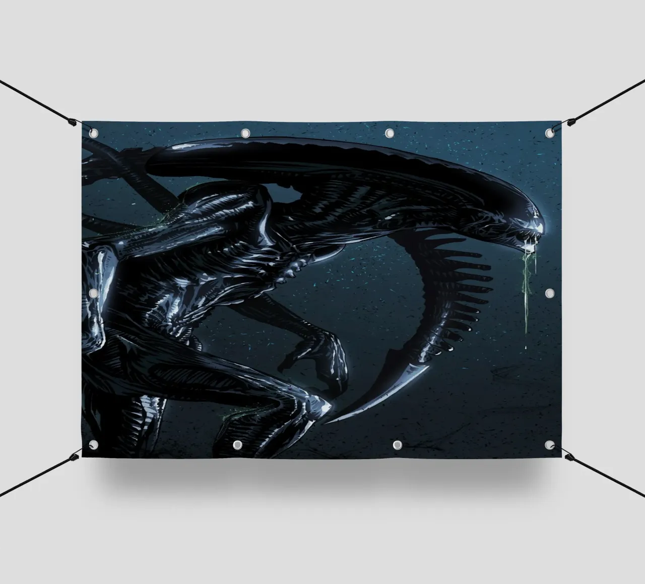 Alien Xenomorph telo in pvc da nabakumov