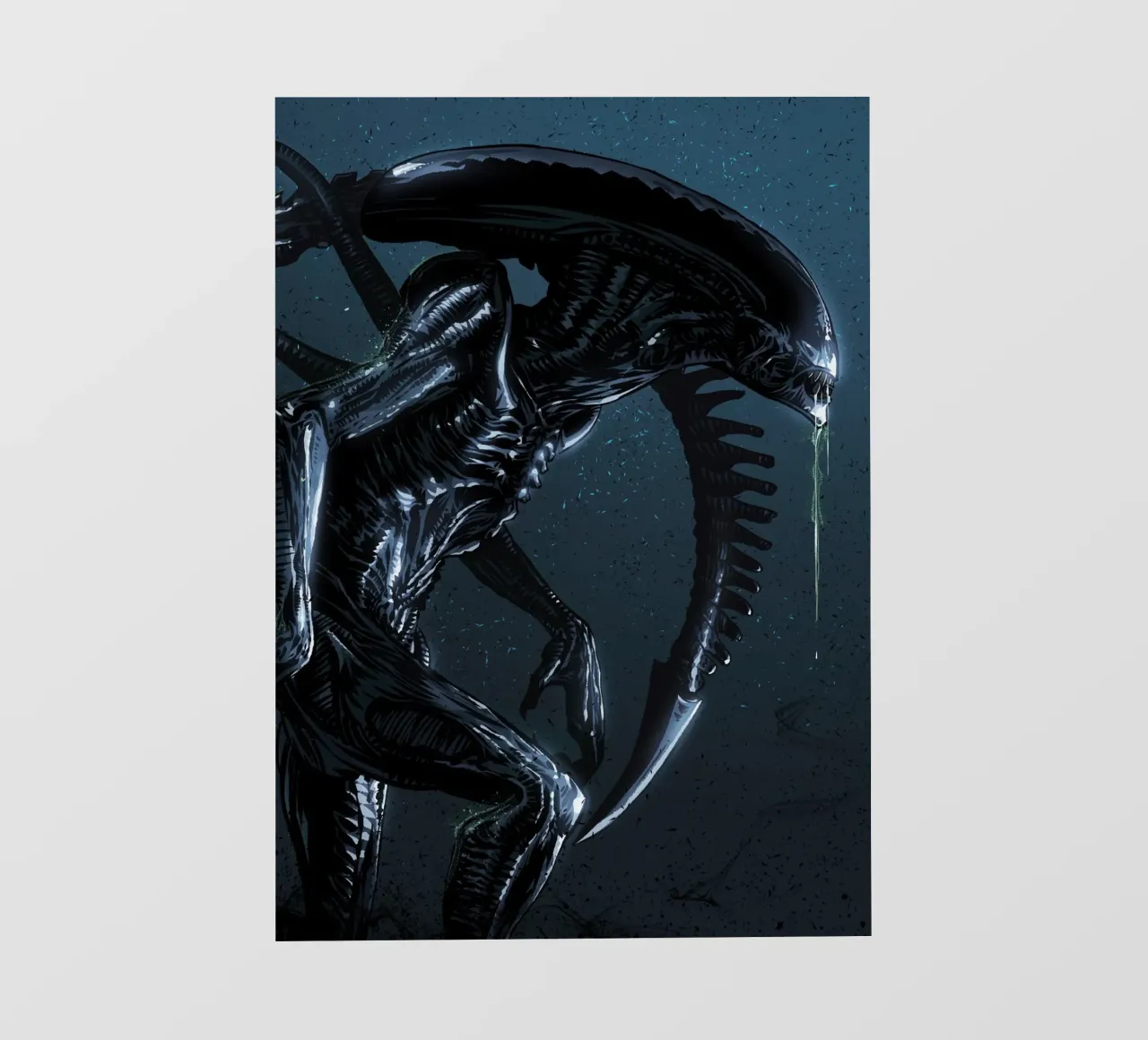 Alien Xenomorph telo in pvc da nabakumov