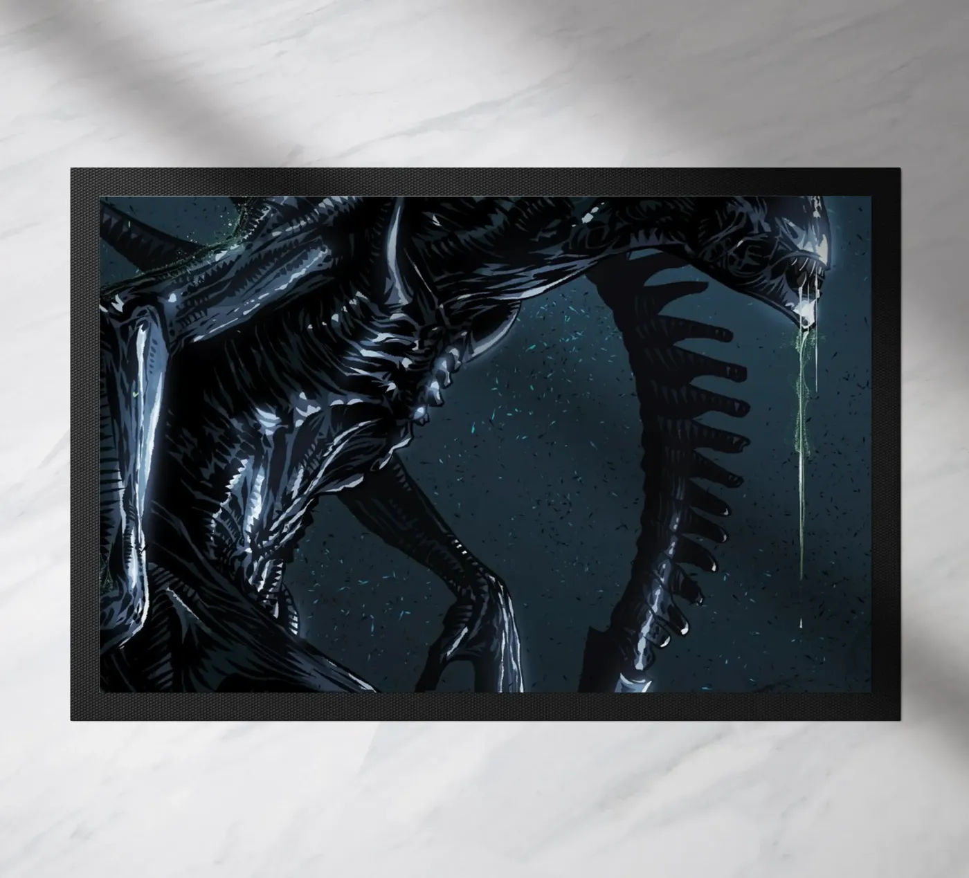 Alien Xenomorph doormat by nabakumov