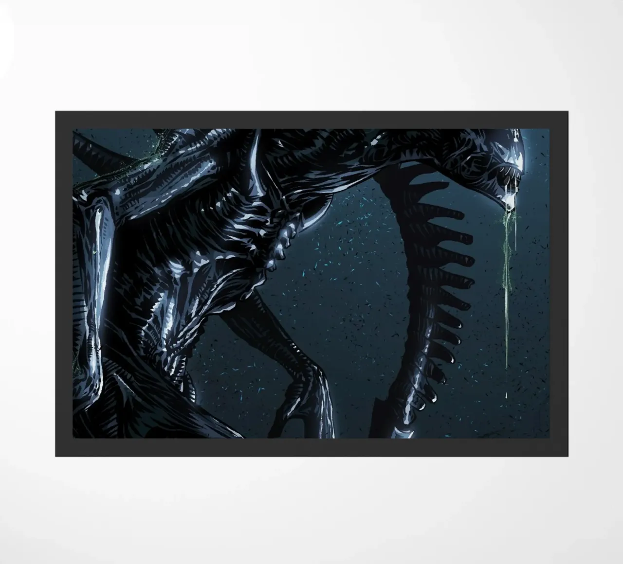 Alien Xenomorph felpudo de nabakumov