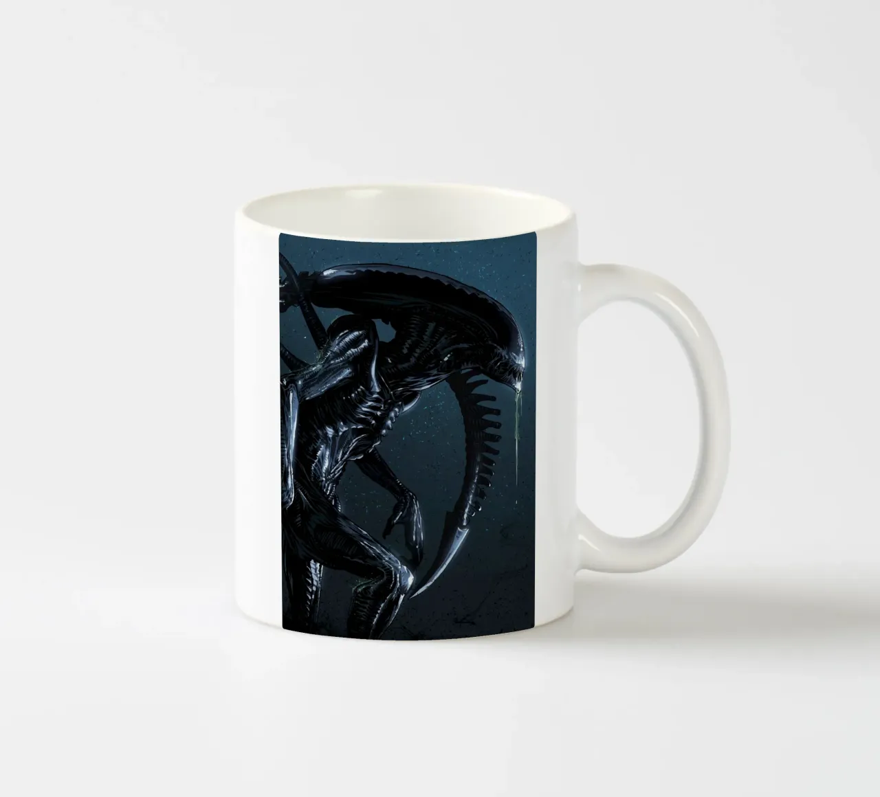 Alien Xenomorph Keramik Tasse von nabakumov