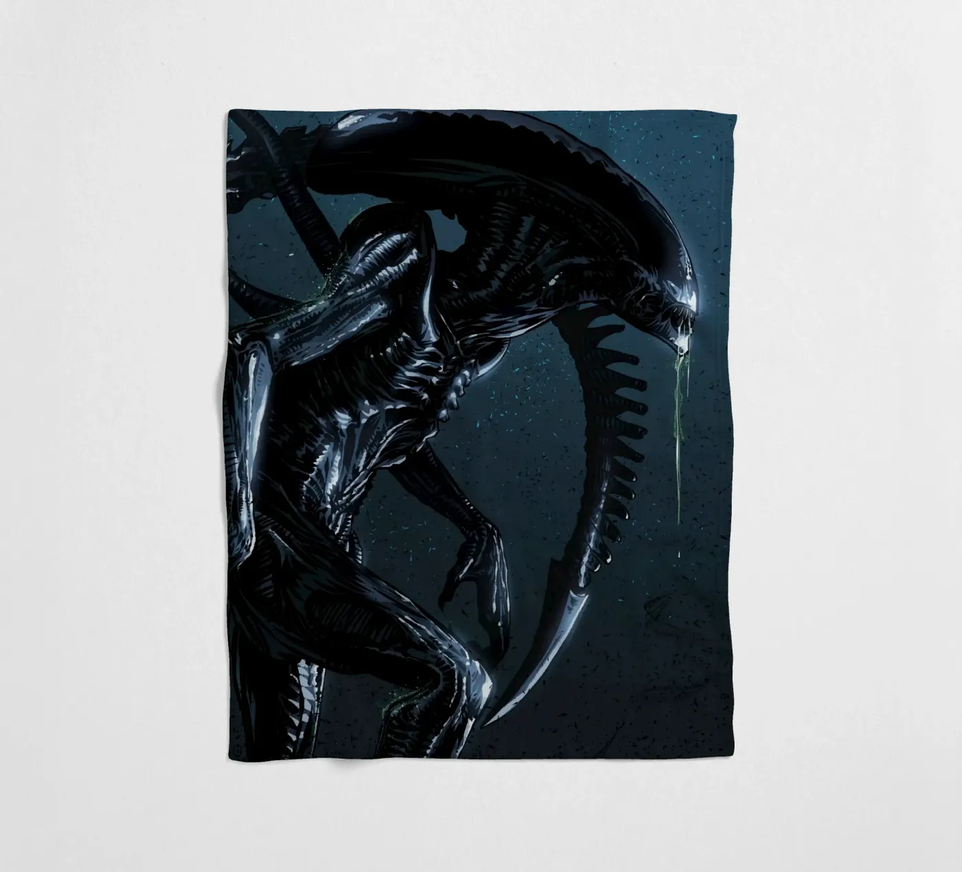 Alien Xenomorph fleecedeken van nabakumov