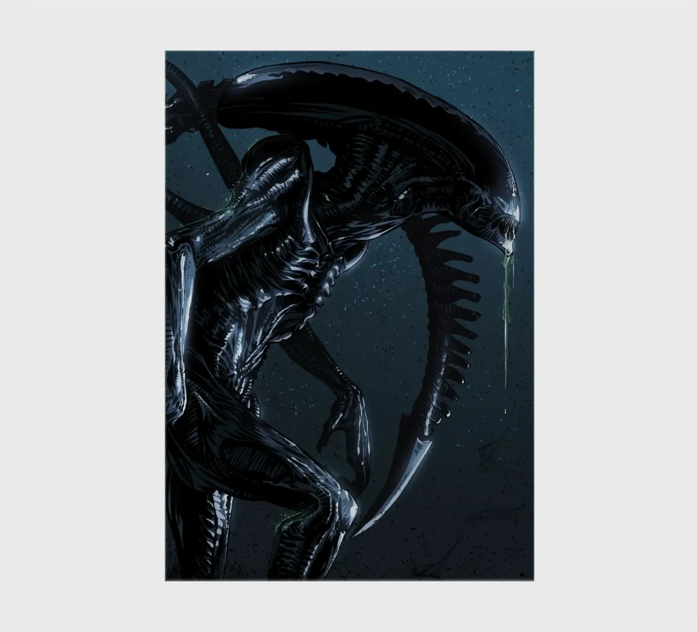 Alien Xenomorph notebook by nabakumov