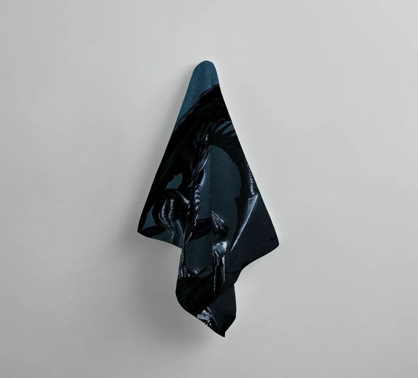 Alien Xenomorph towel by nabakumov