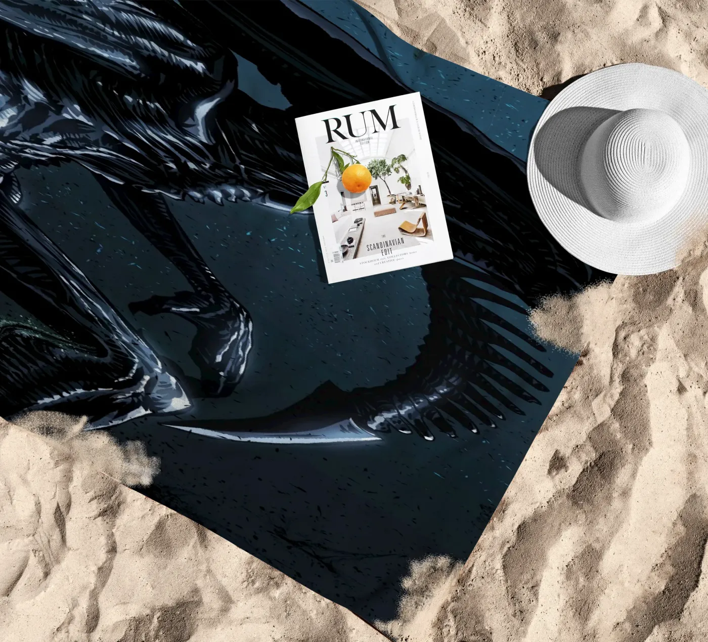 Alien Xenomorph telo mare da nabakumov