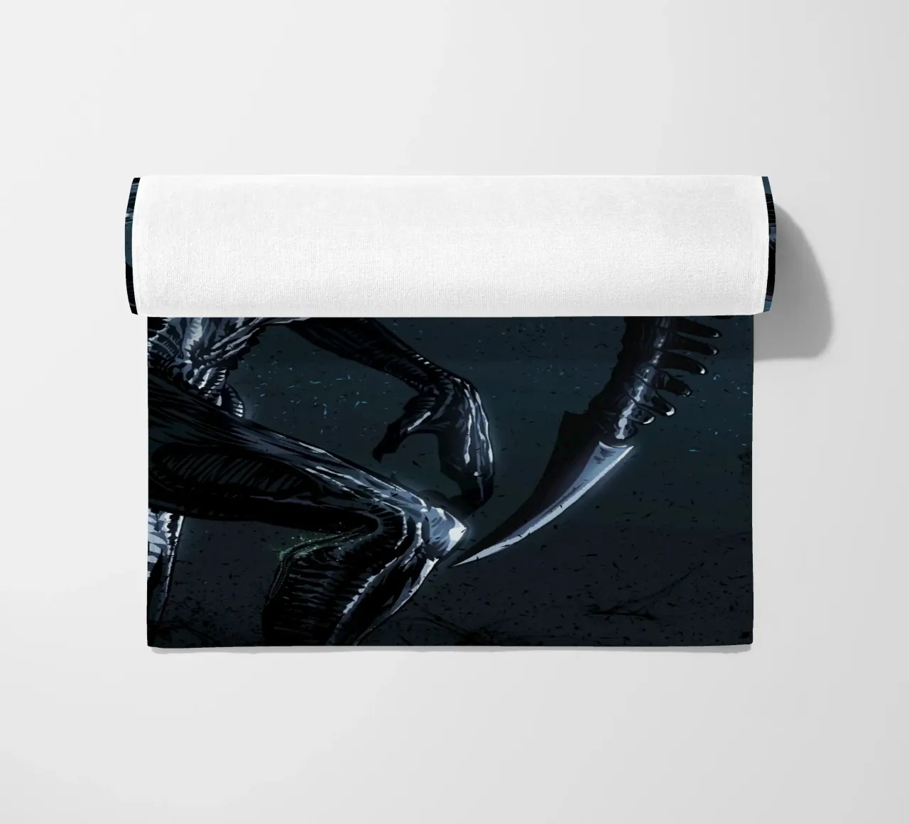 Alien Xenomorph toalla de playa de nabakumov