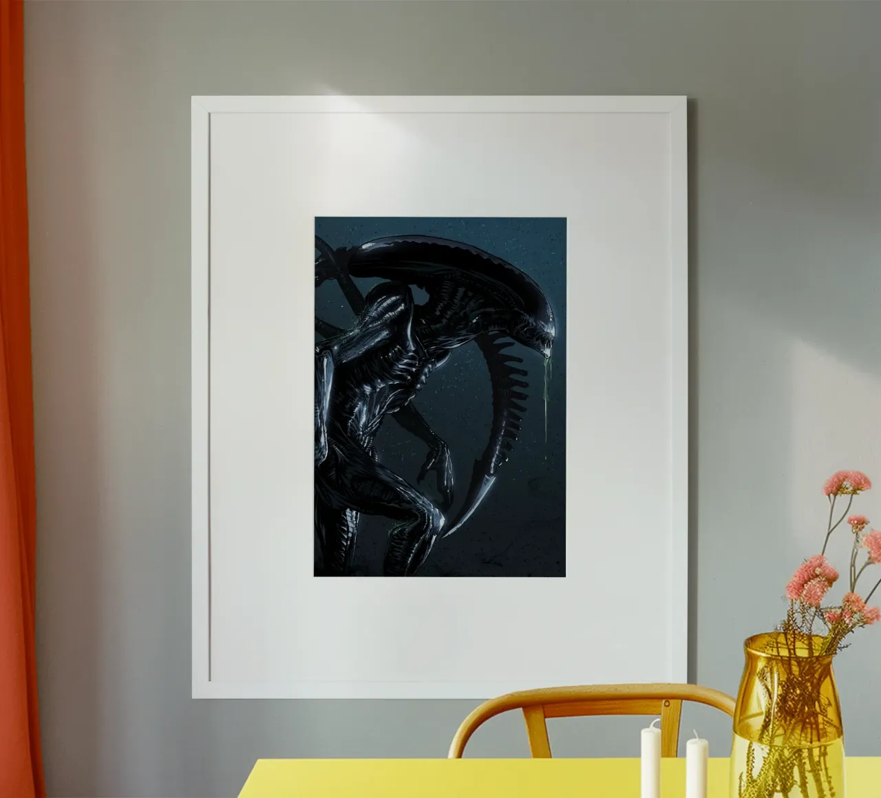Alien Xenomorph poster da nabakumov