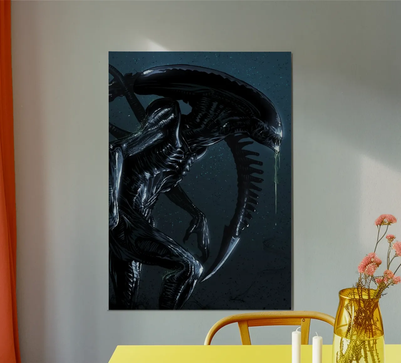 Alien Xenomorph poster da nabakumov