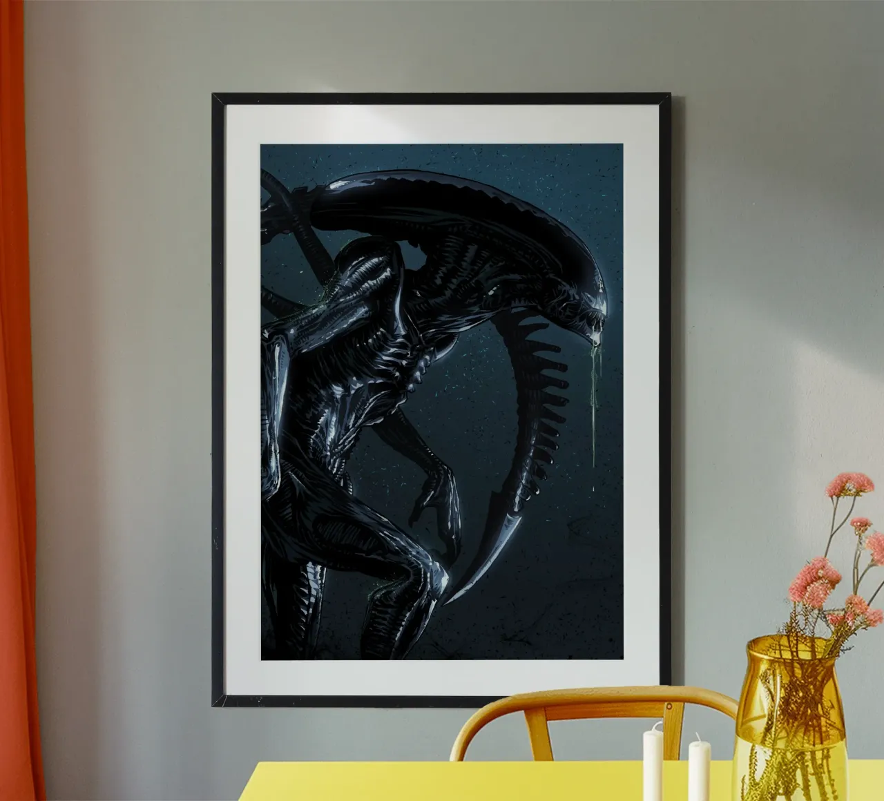 Alien Xenomorph poster da nabakumov