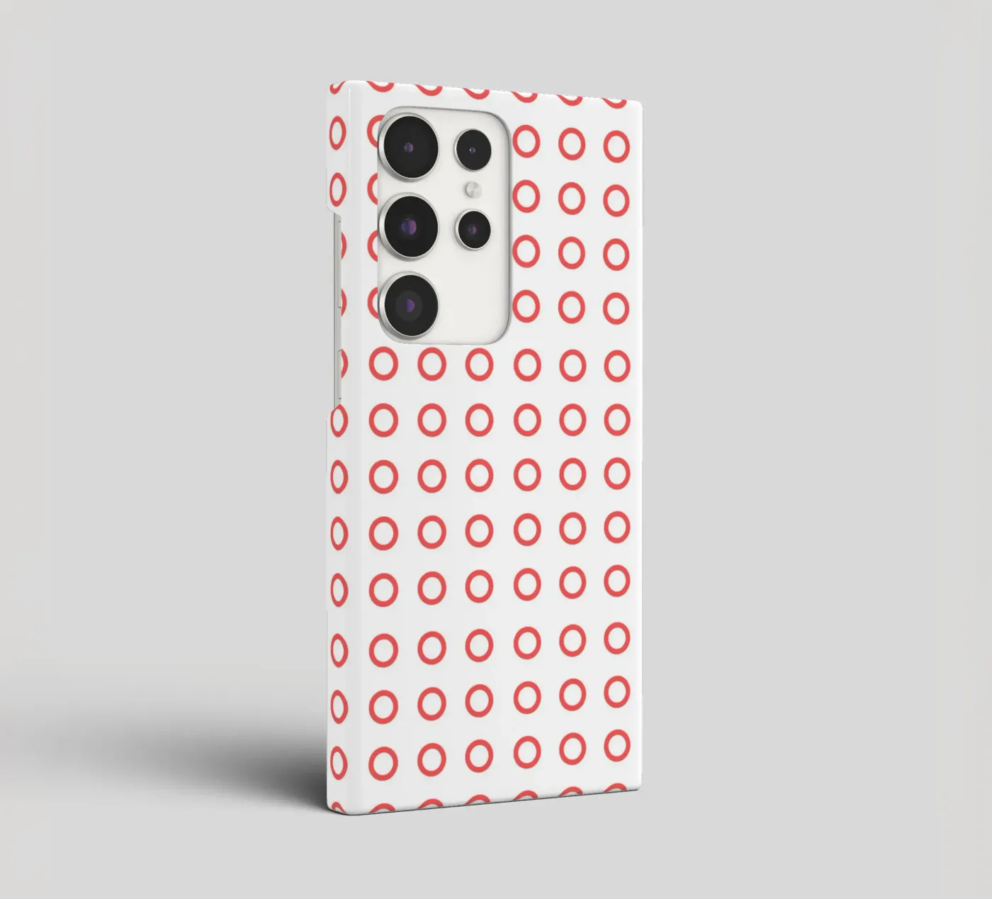 Red dots pattern cover samsung da Happypatterns
