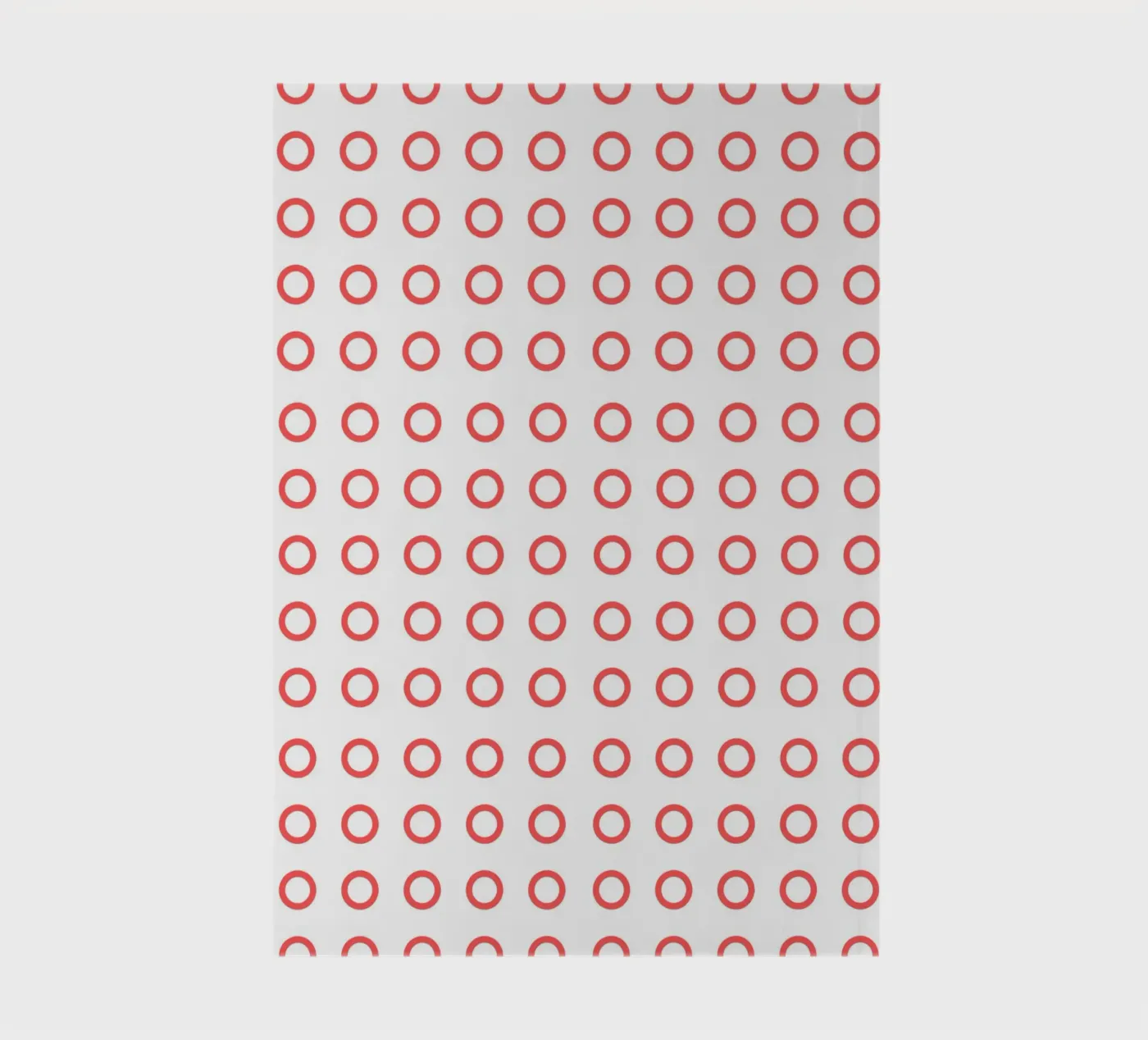 Red dots pattern notebook by Happypatterns