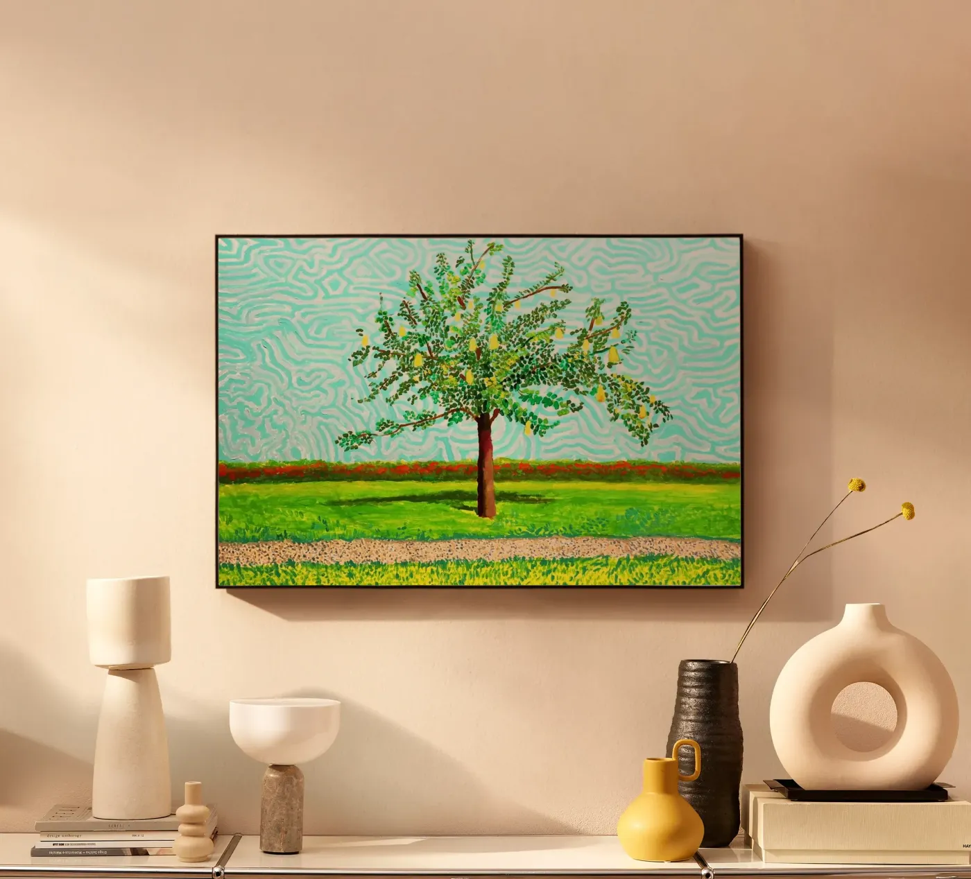 David Hockney plexiglass da Harmony Gallery